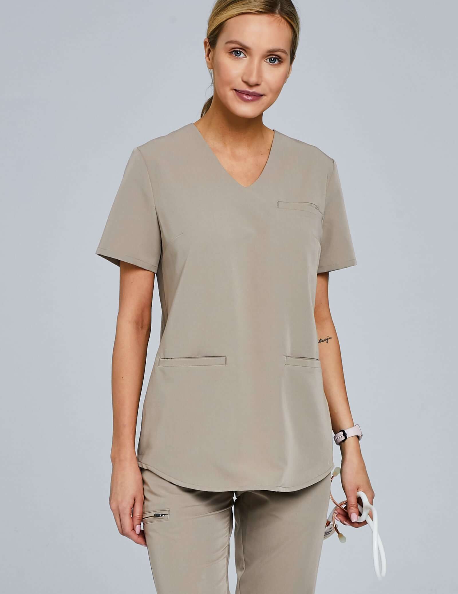 Bluza Medyczna Grace - BEIGE