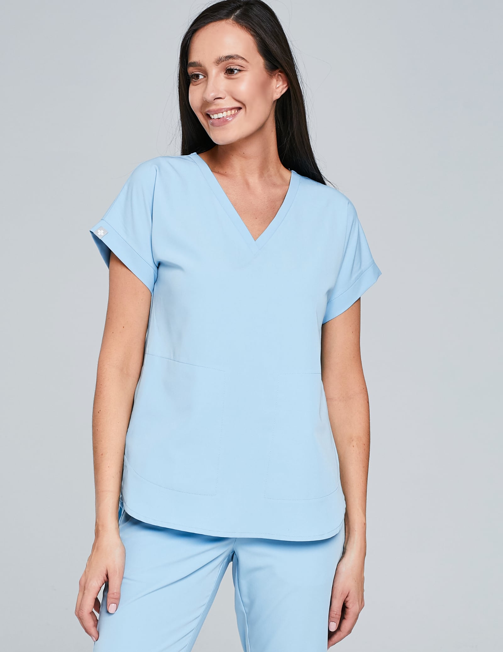 Bluza Medyczna Kendall - SKY BLUE