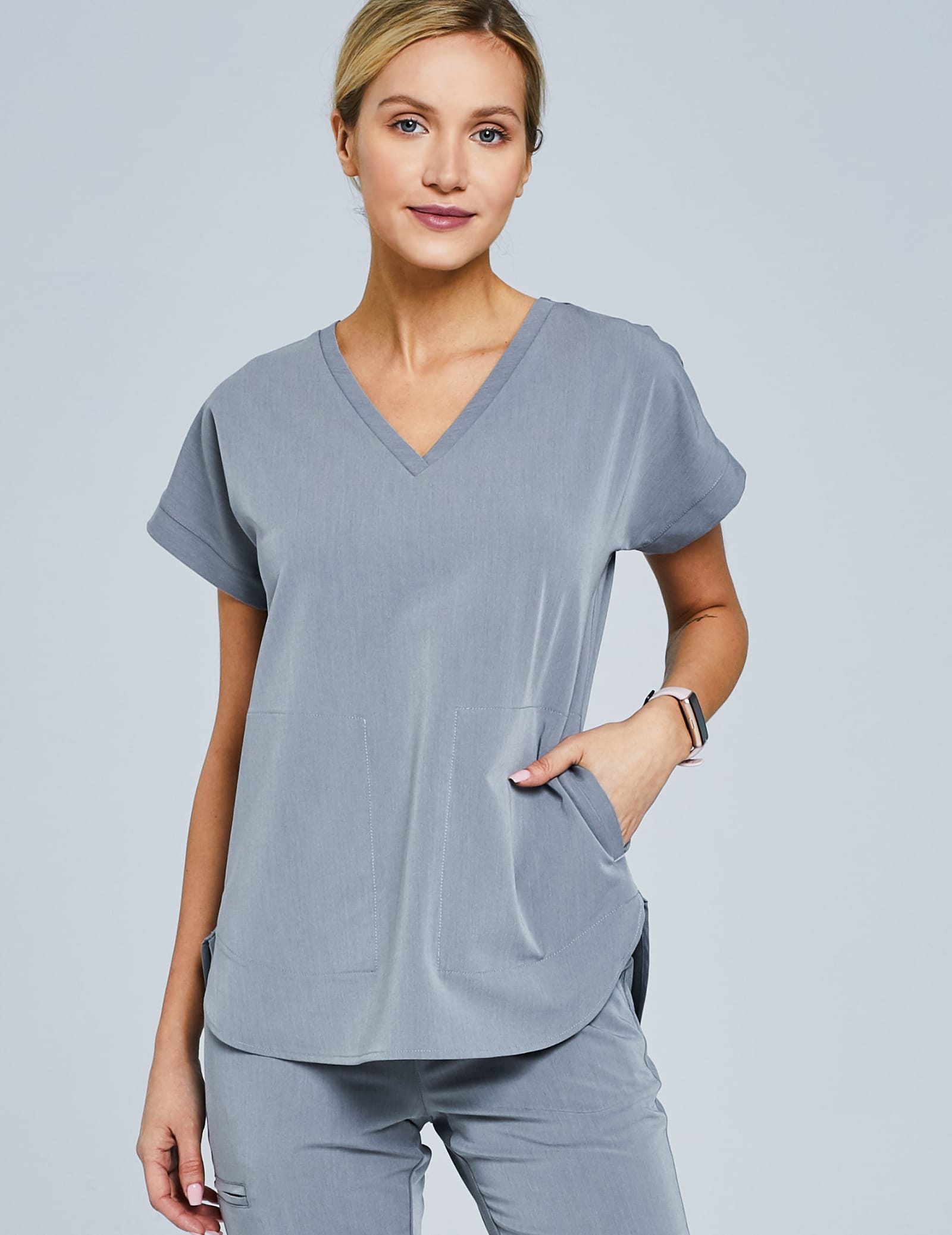 Bluza Medyczna Kendall - SHARK GRAY