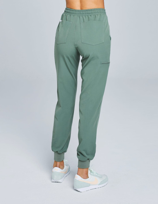 Spodnie Joggery Damskie - KHAKI