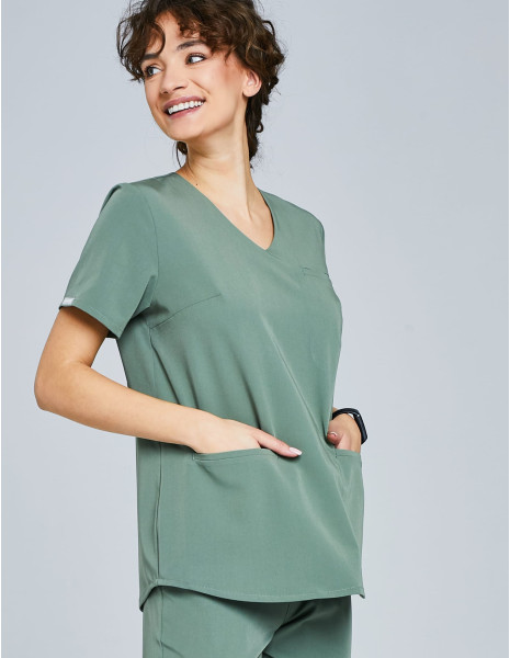 Bluza Medyczna Grace - KHAKI