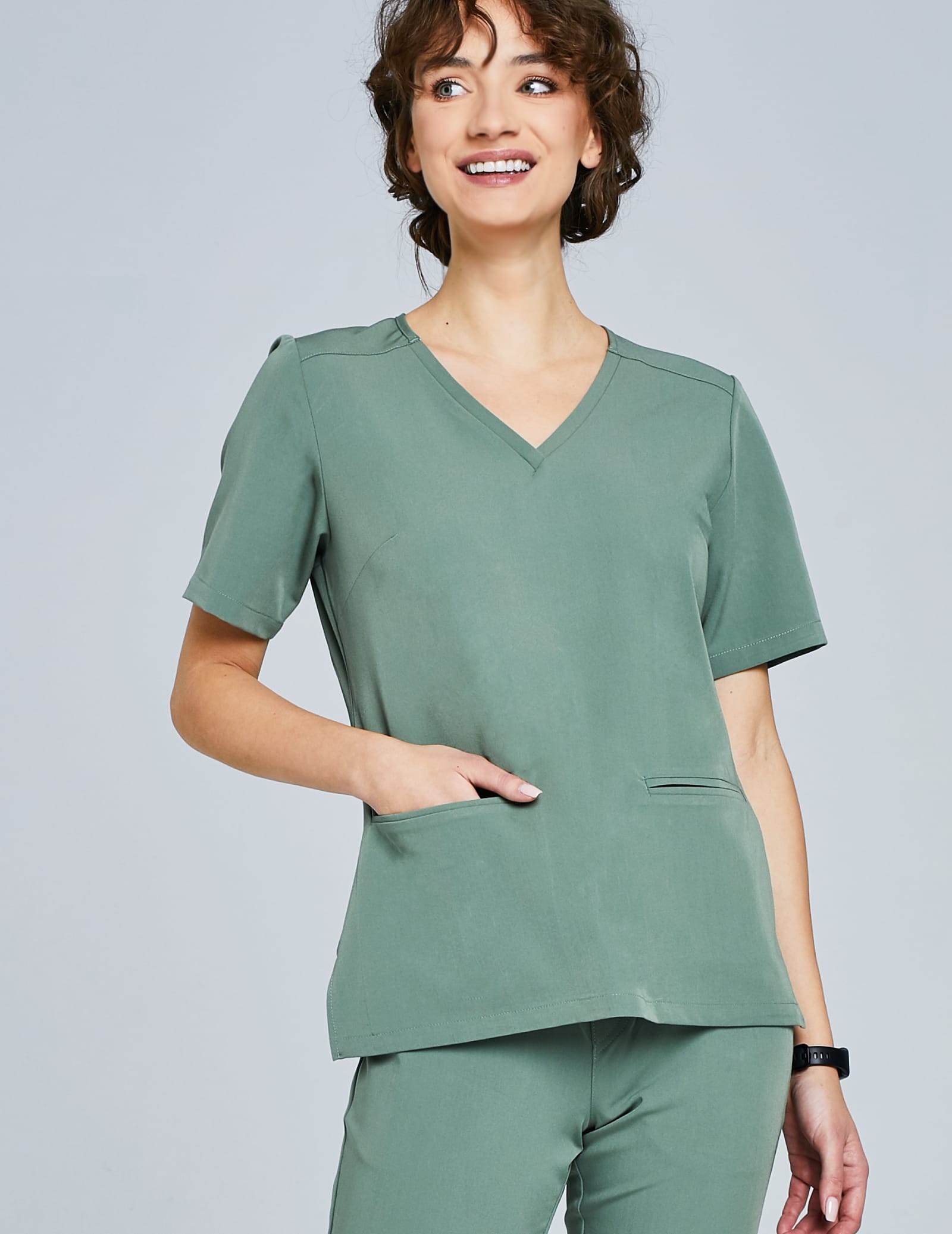 Bluza Damska Casy - KHAKI Bluza Damska Casy - KHAKI