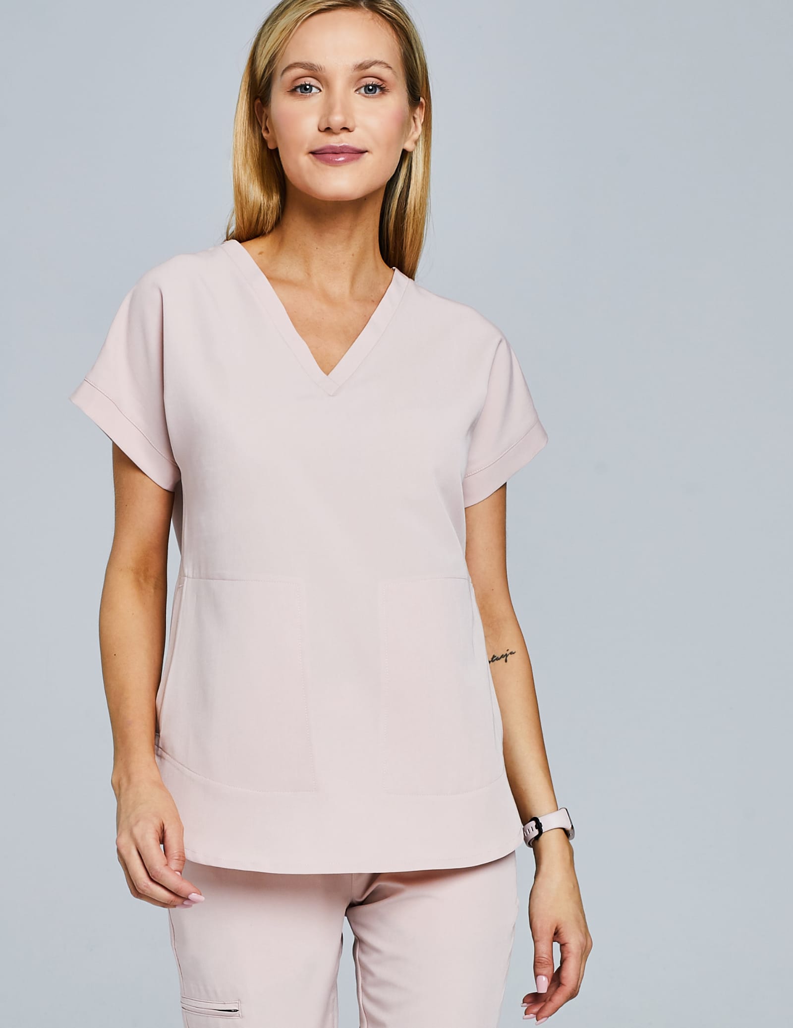 Bluza Medyczna Kendall - DUSTY ROSE