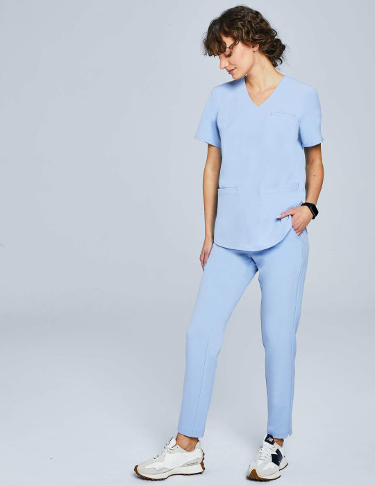 Bluza Medyczna Grace - CEIL BLUE