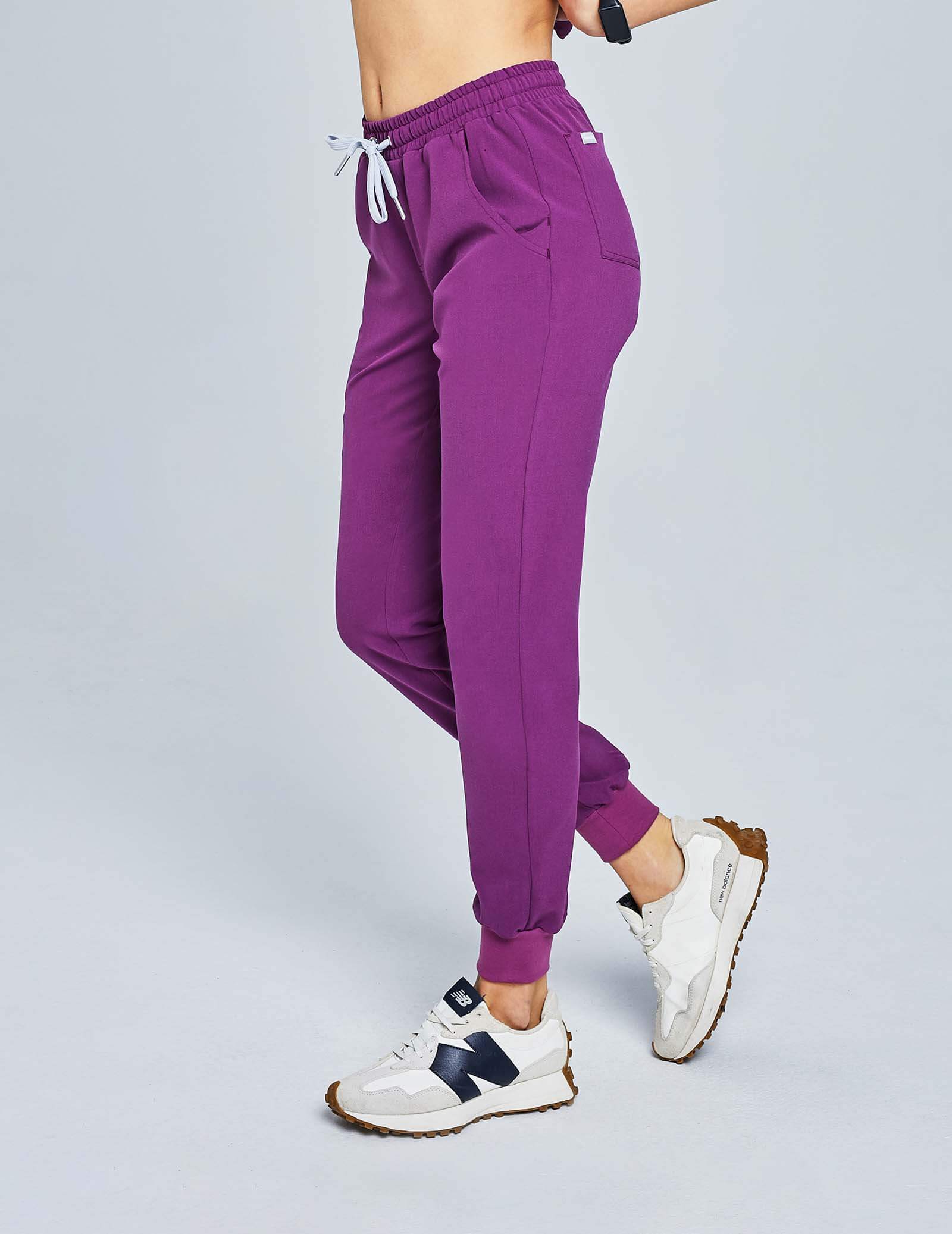 Spodnie Joggery Damskie - GRAPE PURPLE