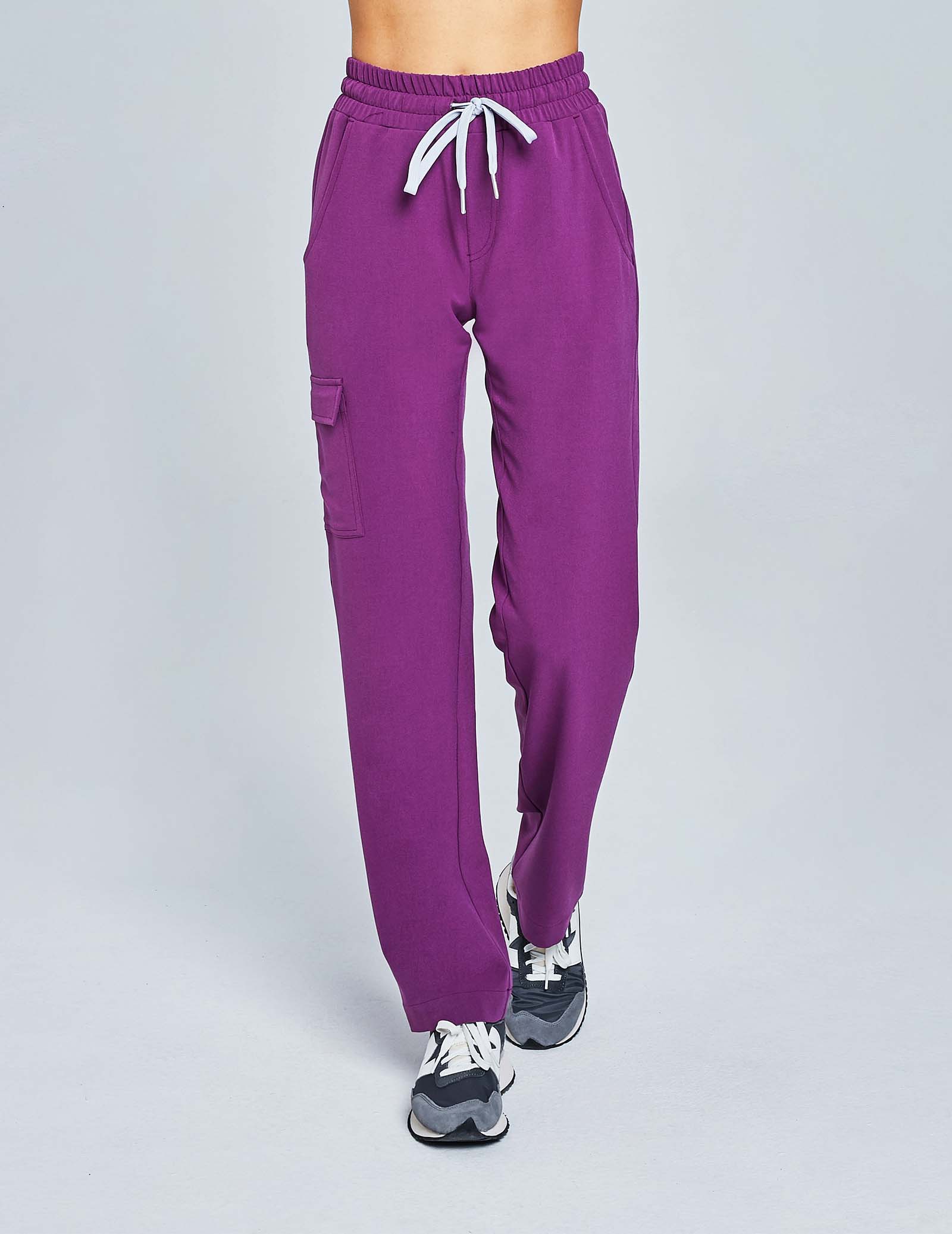 Spodnie Yoga - GRAPE PURPLE