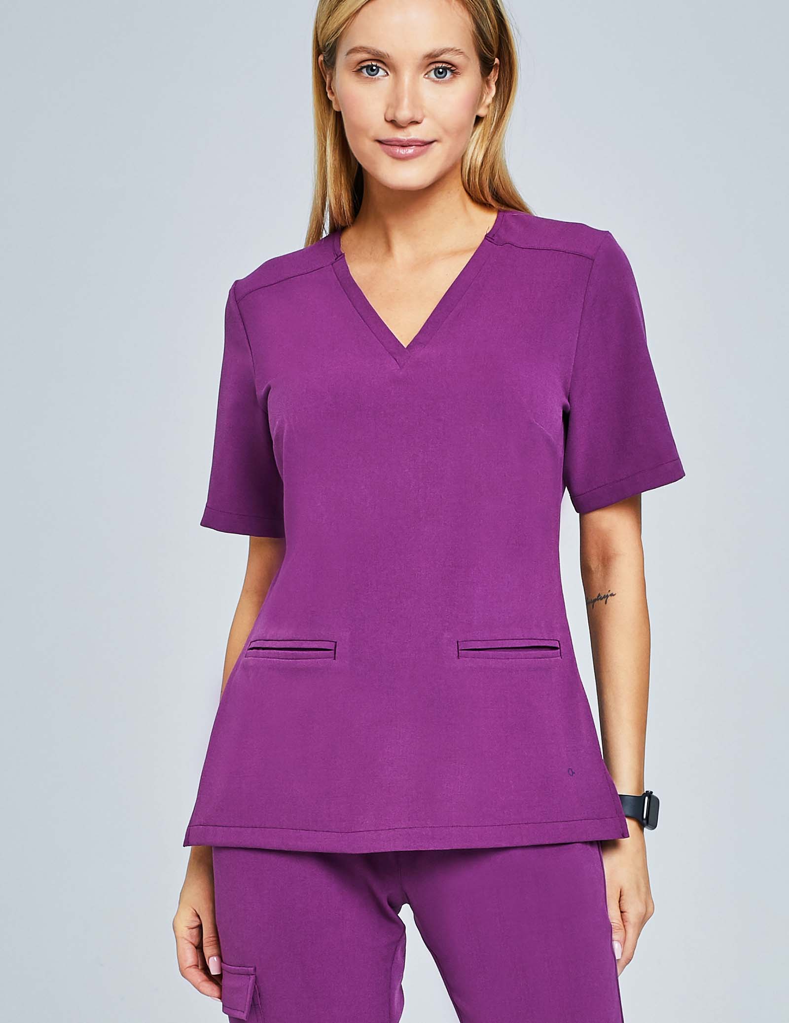 Bluza Medyczna Casy - GRAPE PURPLE