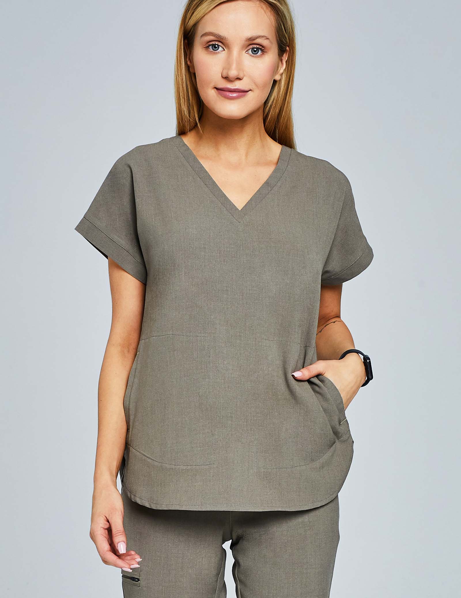Bluza Medyczna Kendall - DARK SAND Bluza Medyczna Kendall - DARK SAND