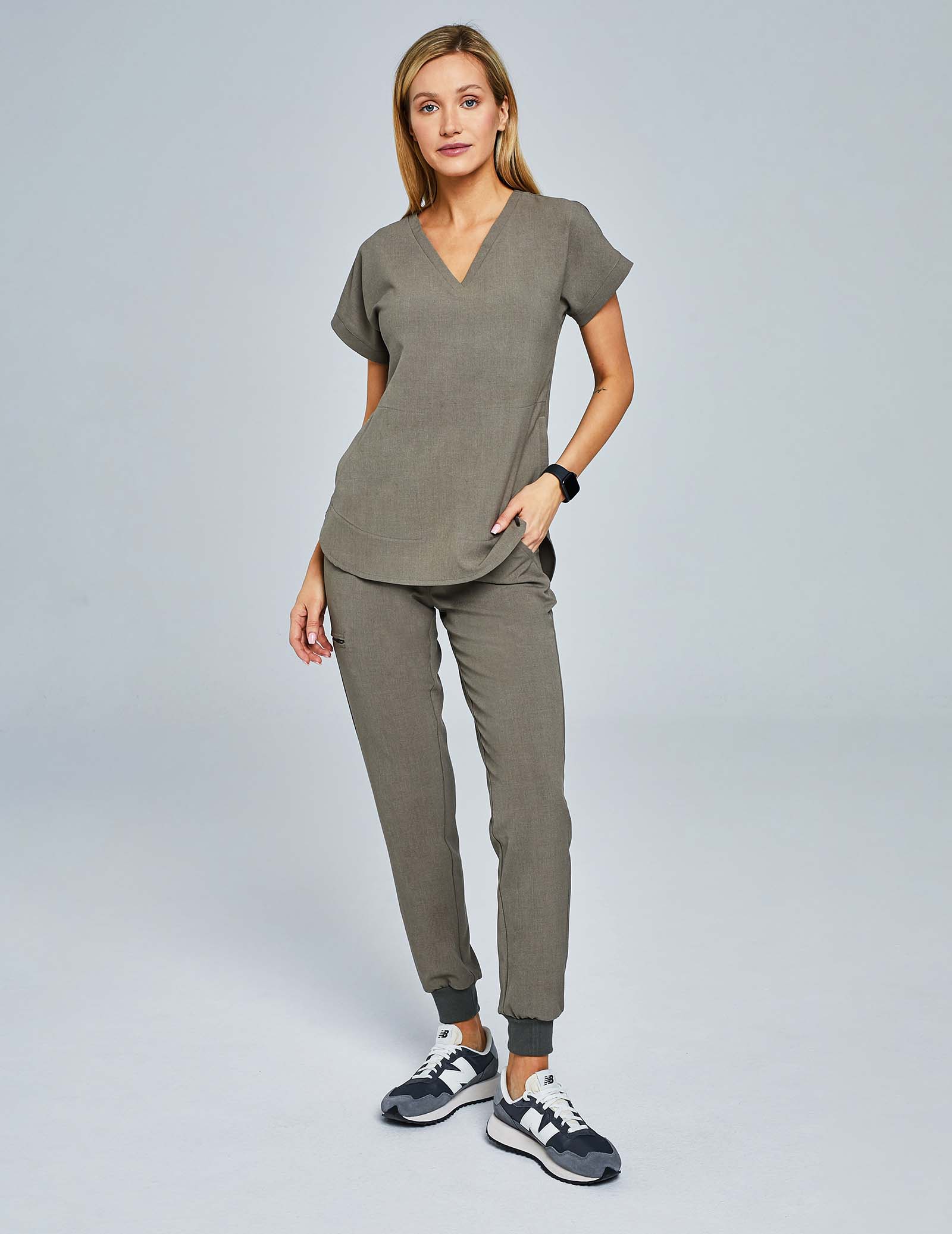 Bluza Medyczna Kendall - DARK SAND Bluza Medyczna Kendall - DARK SAND