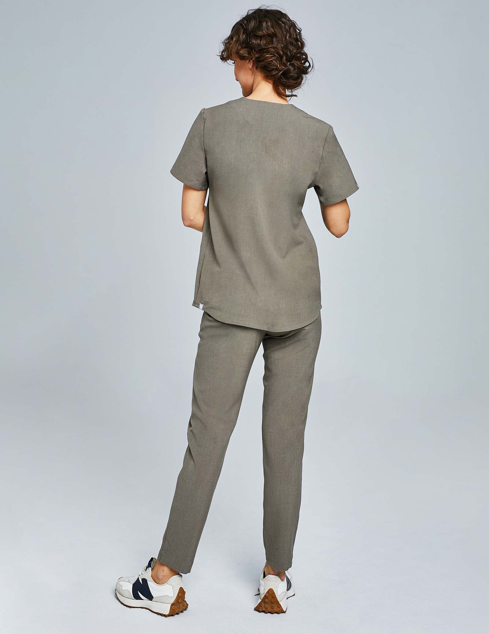 Bluza Medyczna Grace - DARK SAND Bluza Medyczna Grace - DARK SAND