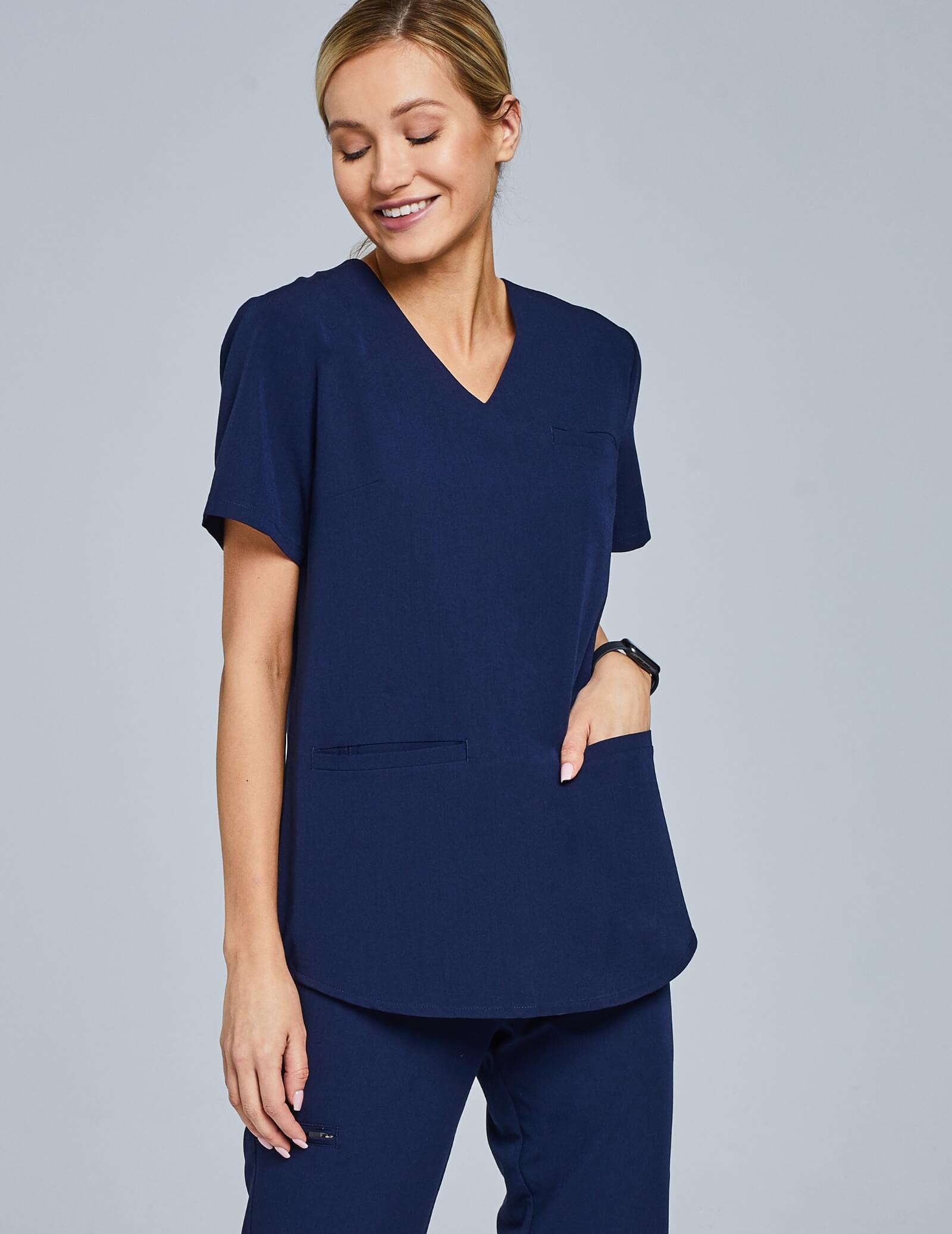 Bluza Medyczna Grace - DARK NAVY