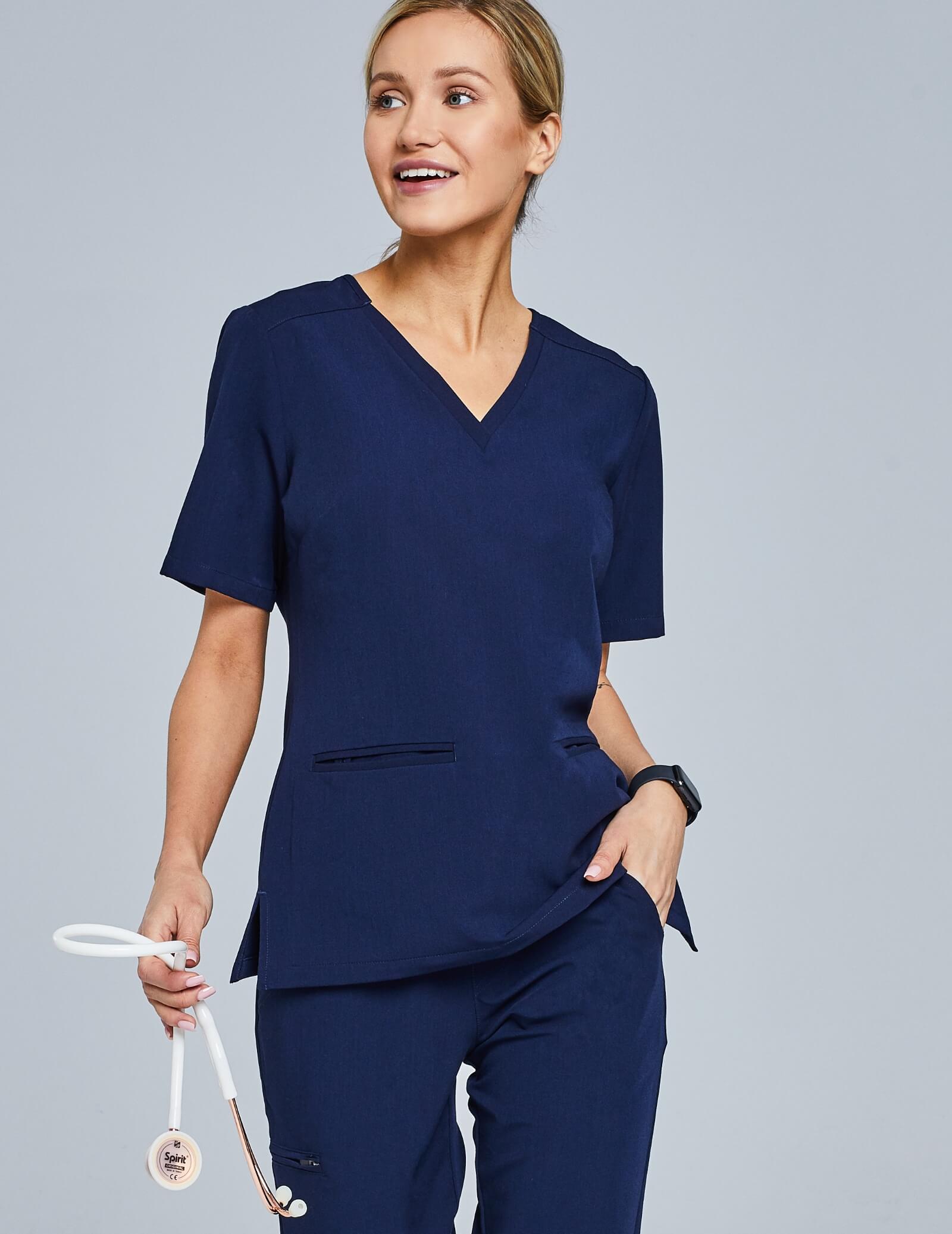 Bluza Medyczna Casy - DARK NAVY Bluza Medyczna Casy - DARK NAVY