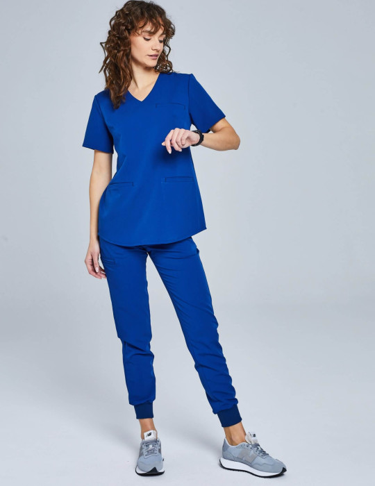 Bluza Medyczna Grace - COBALT BLUE