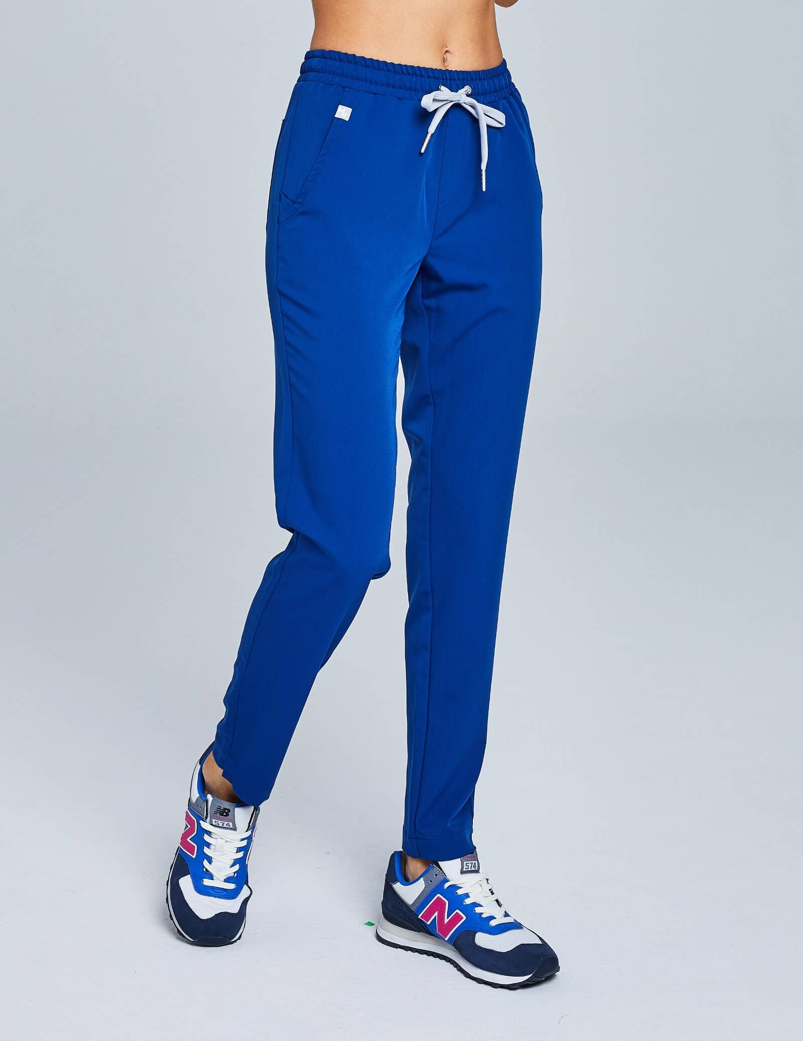 Spodnie damskie Basic - COBALT BLUE