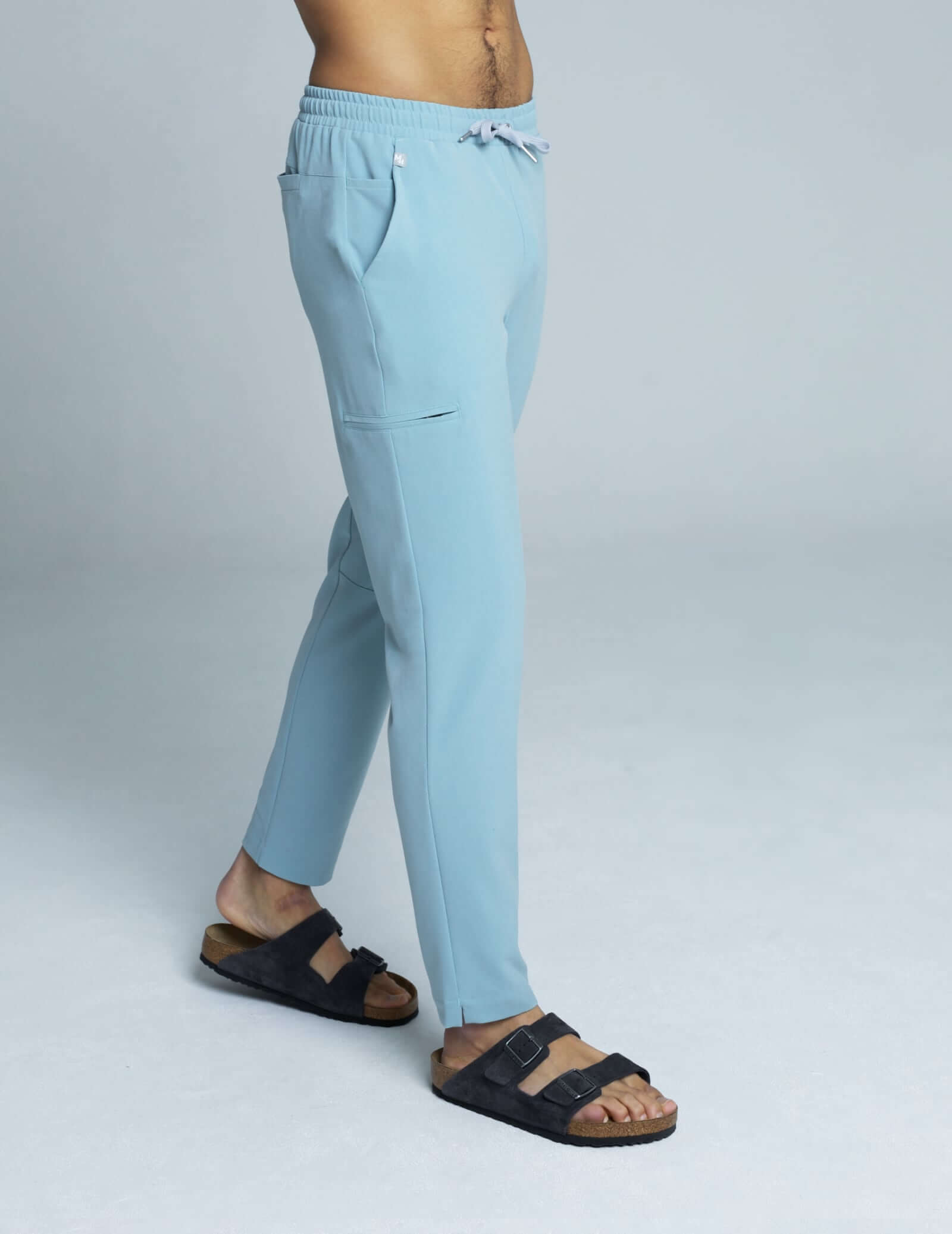 Spodnie Basic Męskie - DUSTY BLUE