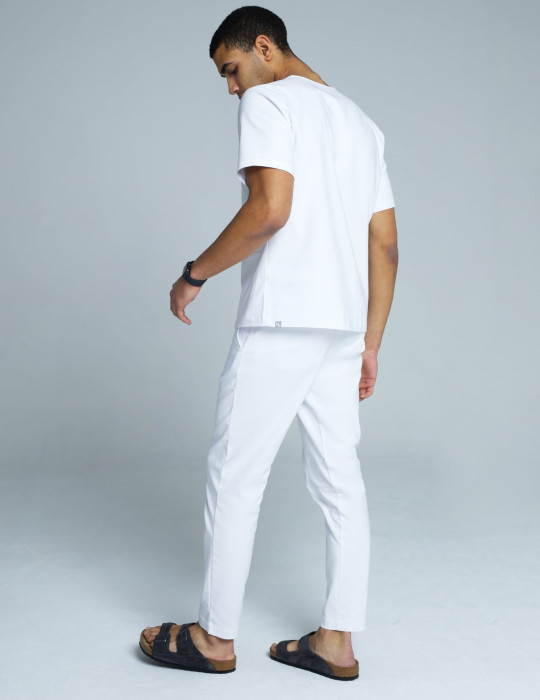 Spodnie Basic Męskie - White