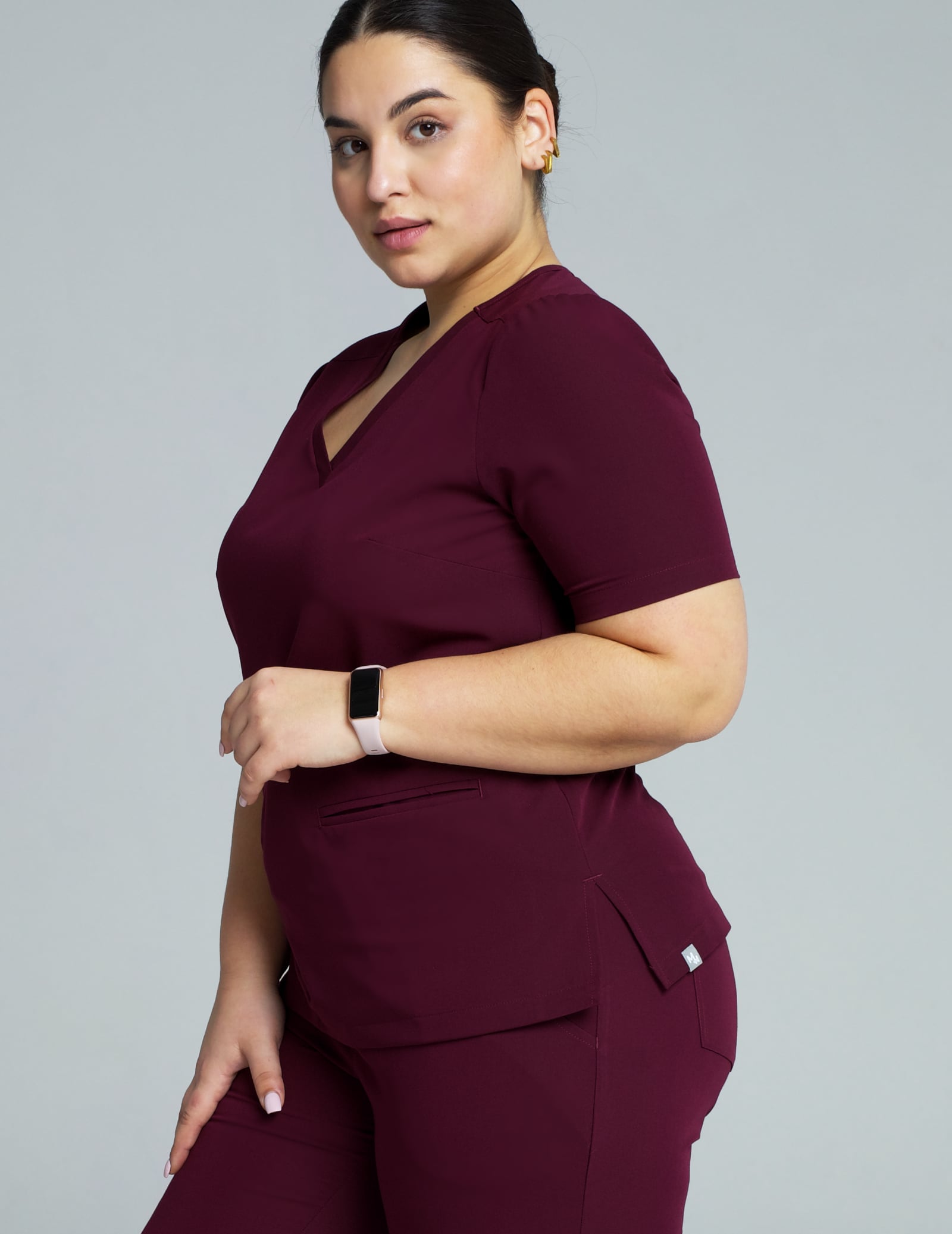 Bluza Damska Casy - BURGUNDY Bluza Damska Casy - BURGUNDY