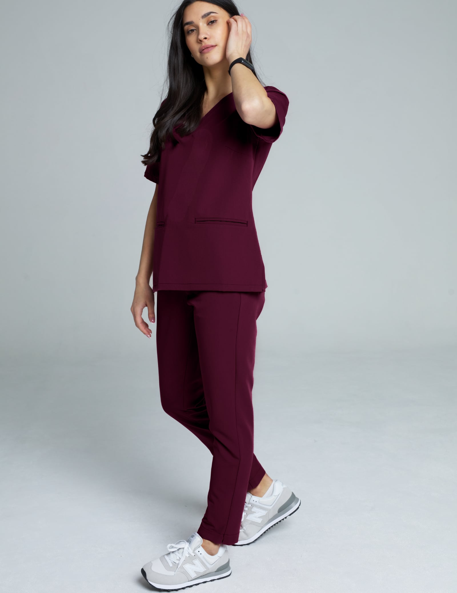 Bluza Damska Casy - BURGUNDY Bluza Damska Casy - BURGUNDY