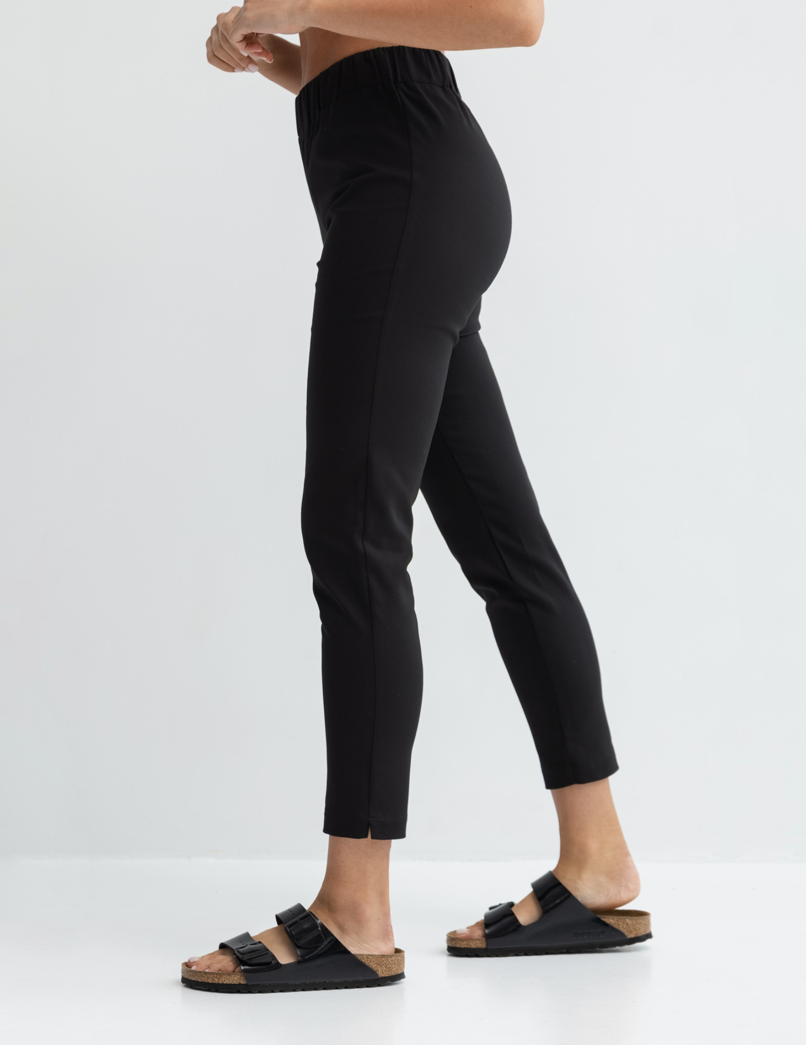 Spodnie Damskie Slim Fit - True Black