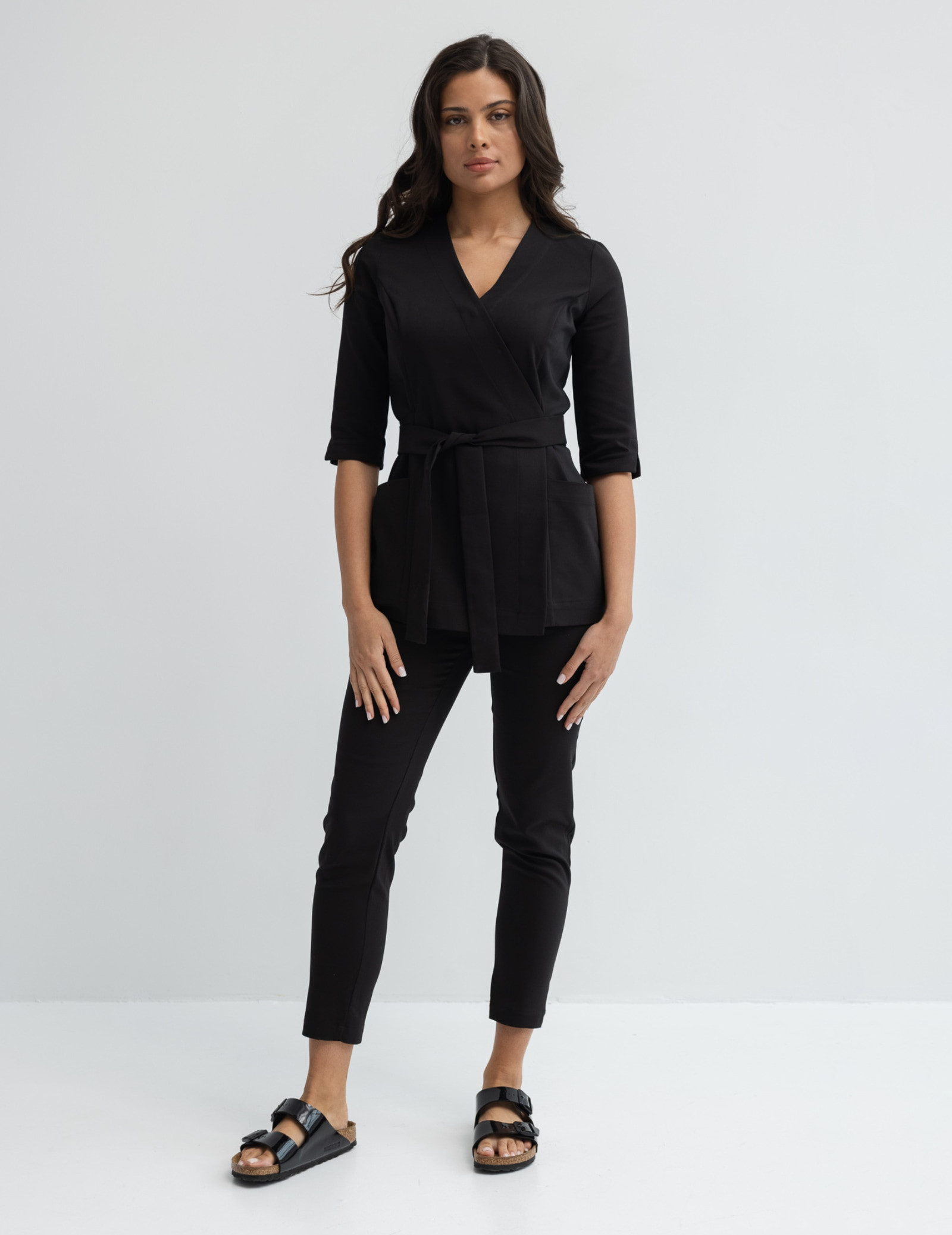 Spodnie Damskie Slim Fit - True Black
