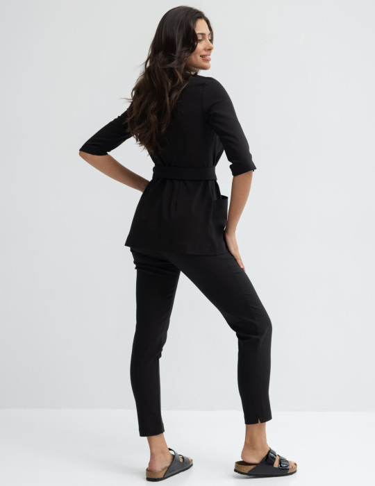 Spodnie Damskie Slim Fit - True Black