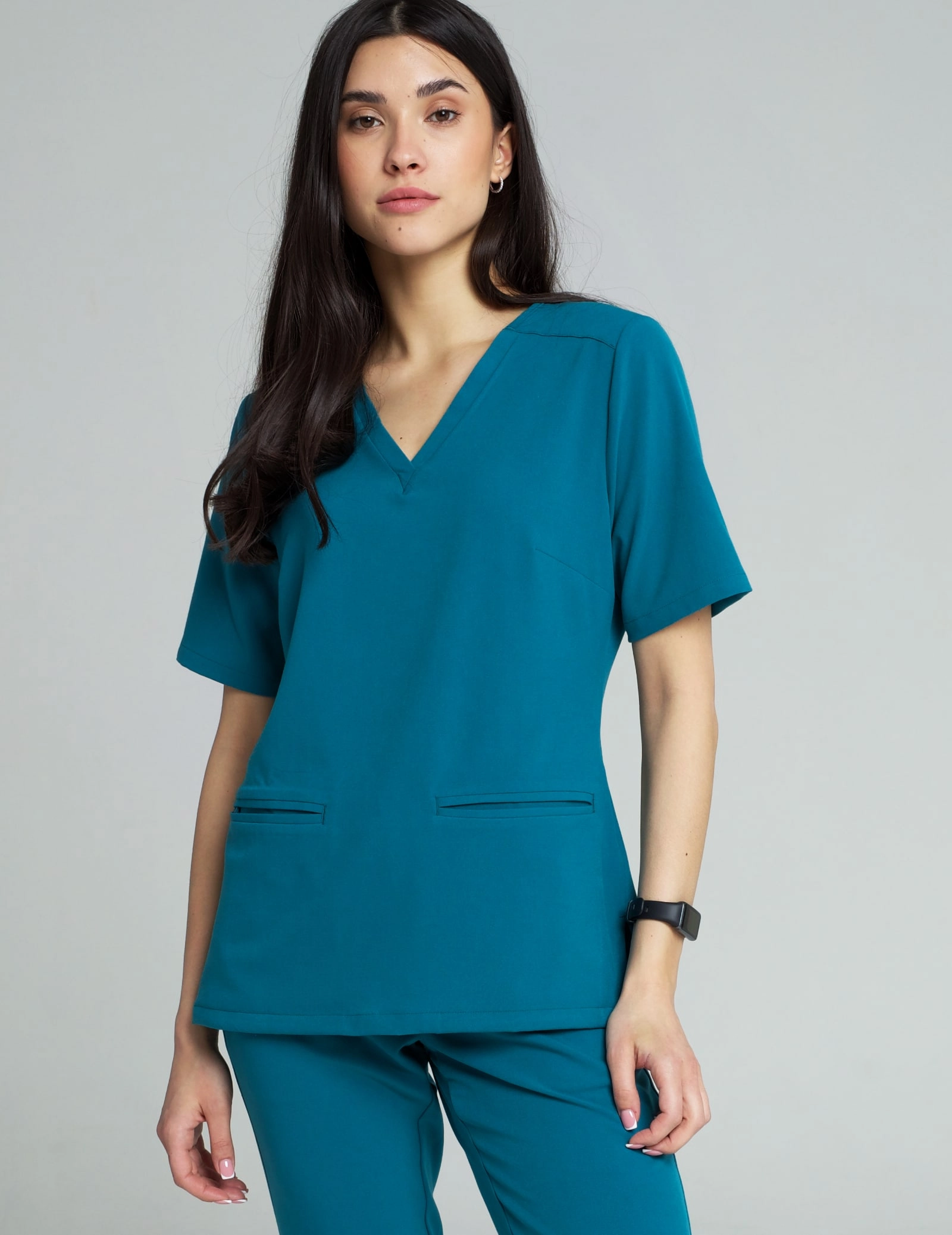 Bluza Medyczna Casy - OCEAN BLUE