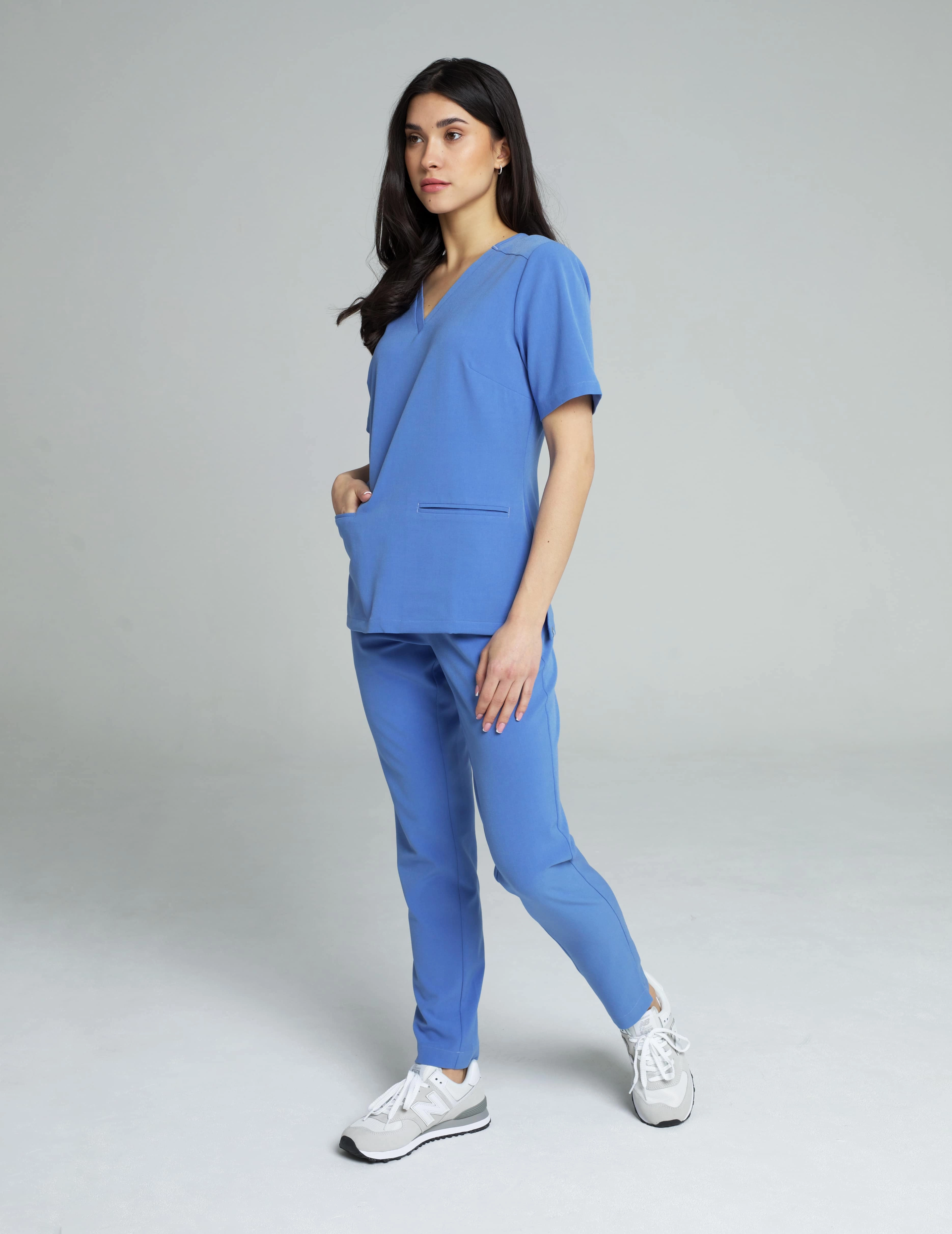 Bluza Medyczna Casy - MARINA BLUE