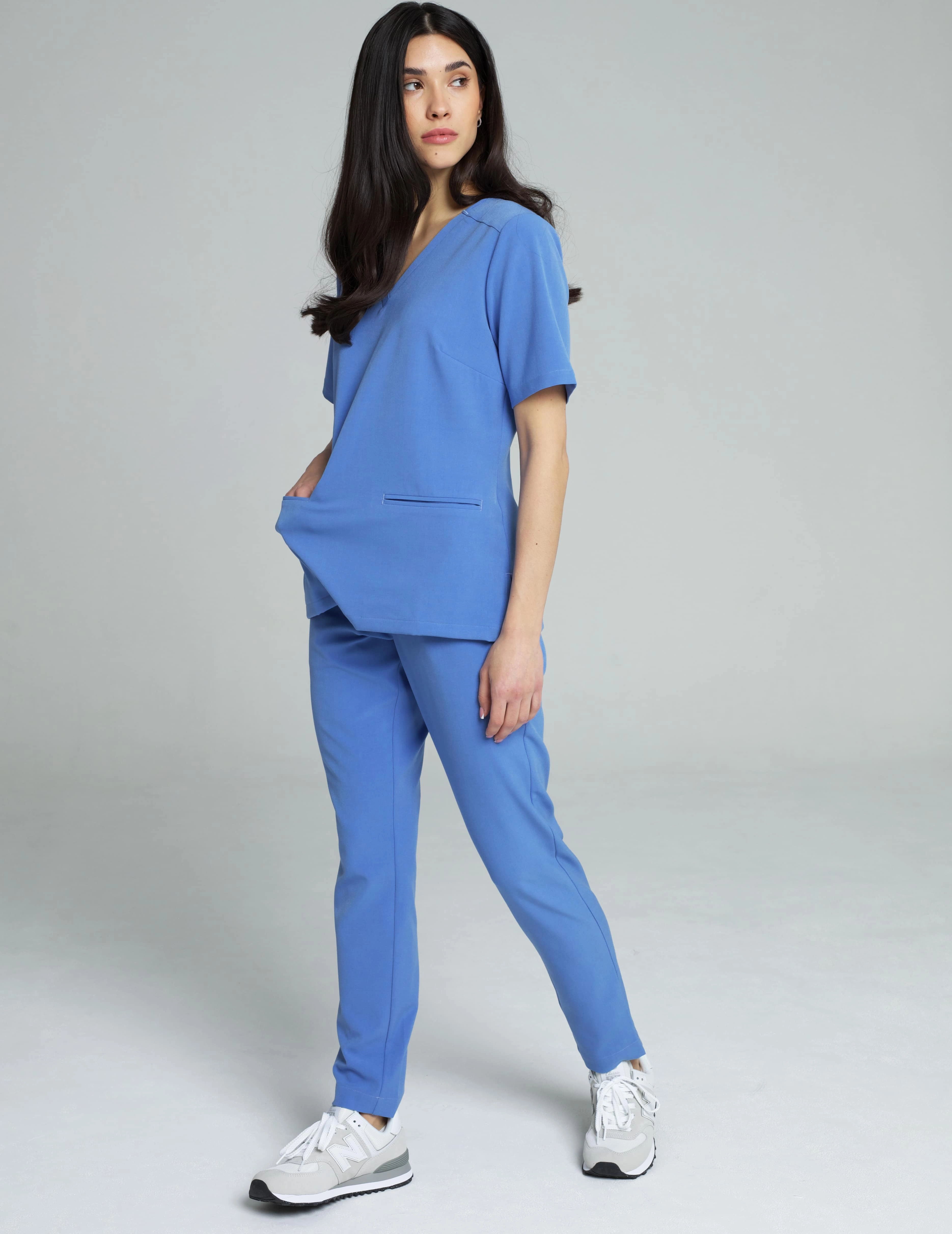 Bluza Medyczna Casy - MARINA BLUE