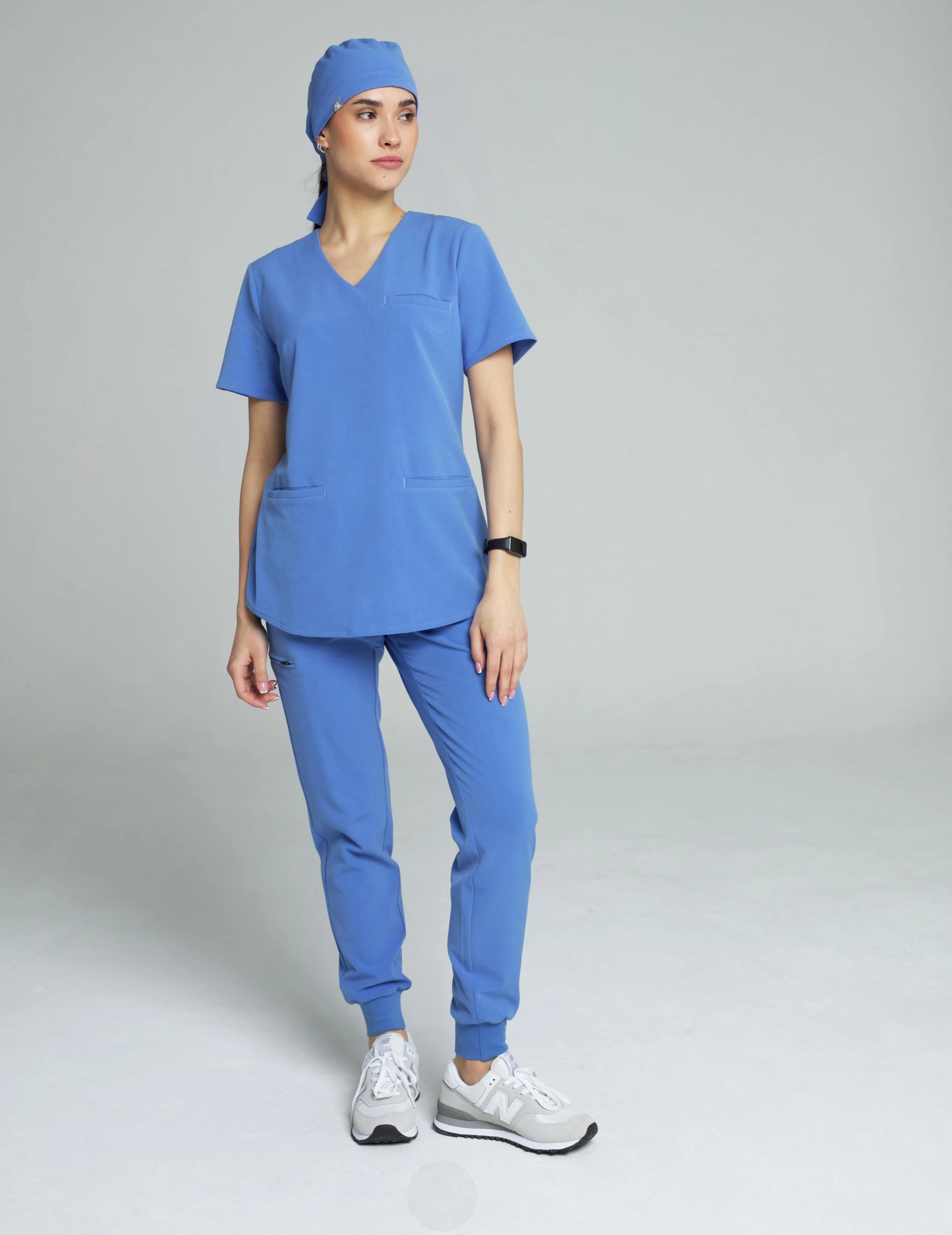 Spodnie Jogger Damskie - OCEAN BLUE Spodnie Jogger Damskie - OCEAN BLUE