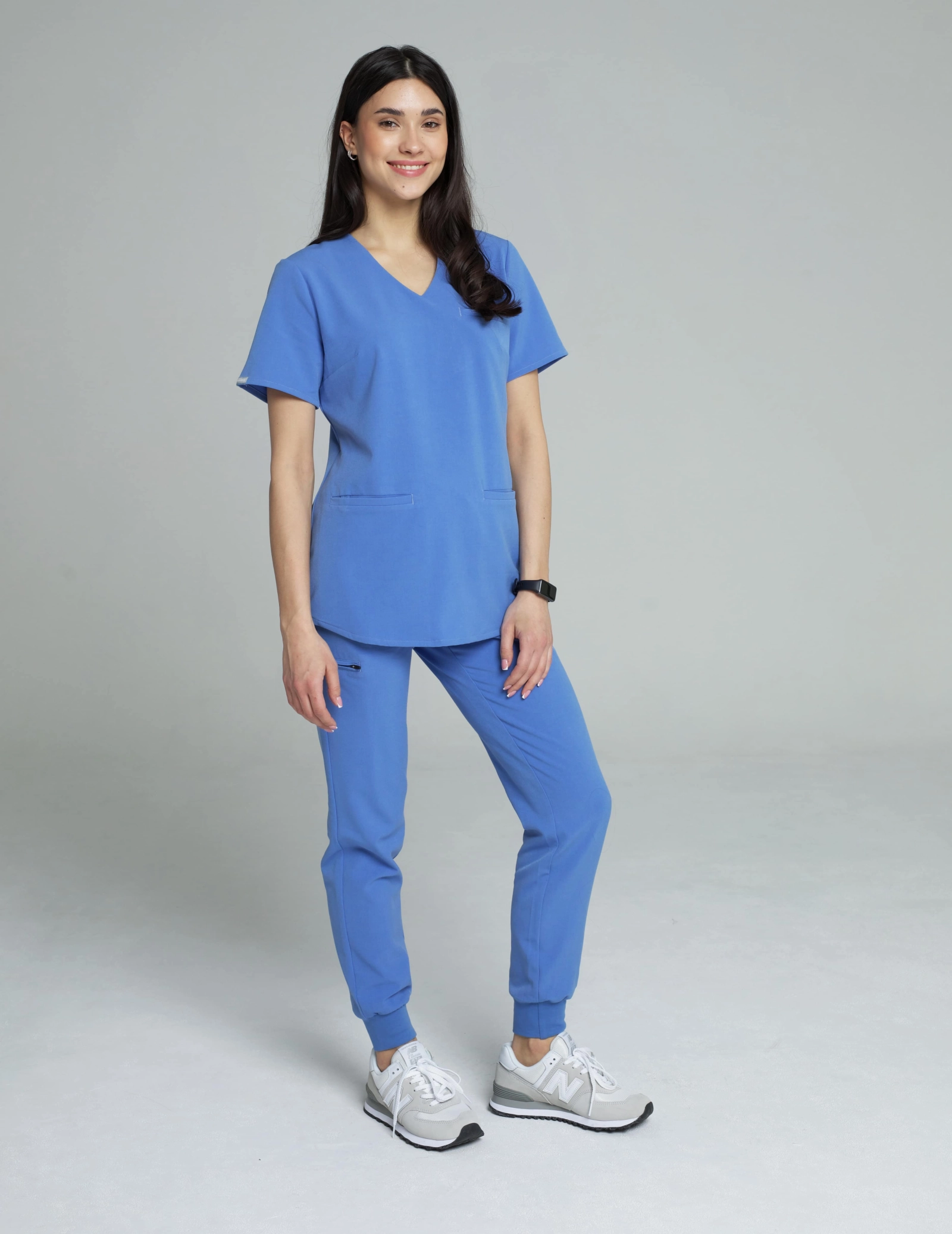 Spodnie Jogger Damskie - OCEAN BLUE Spodnie Jogger Damskie - OCEAN BLUE