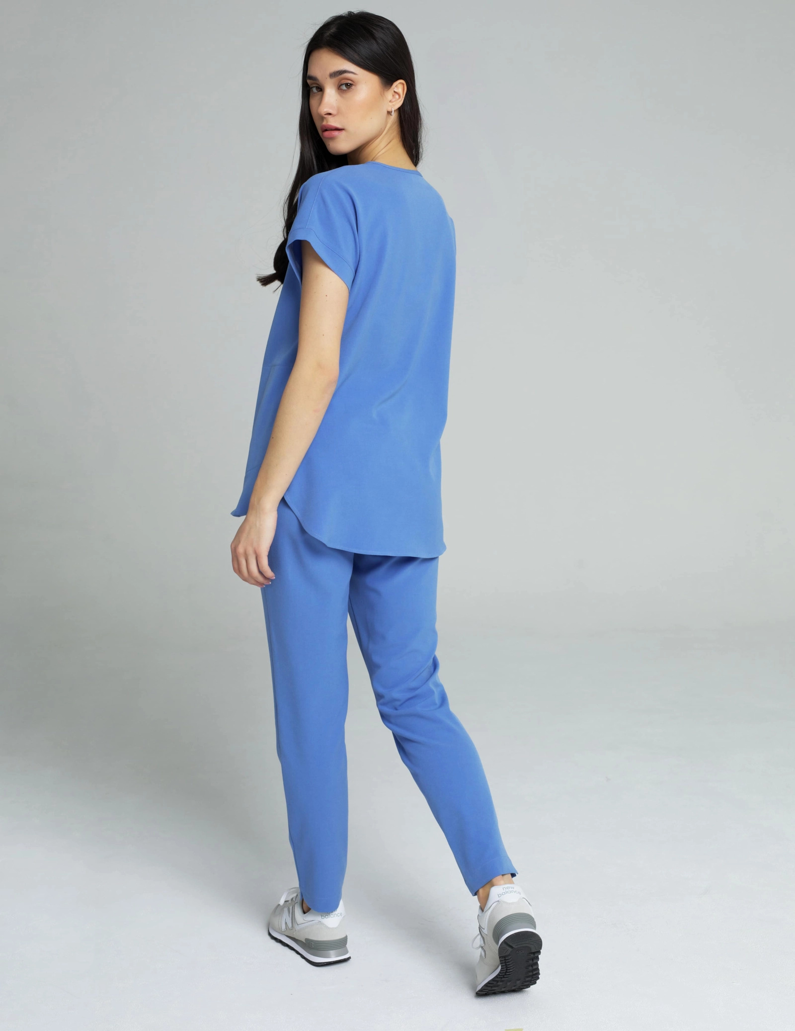 Spodnie Damskie Basic - OCEAN BLUE