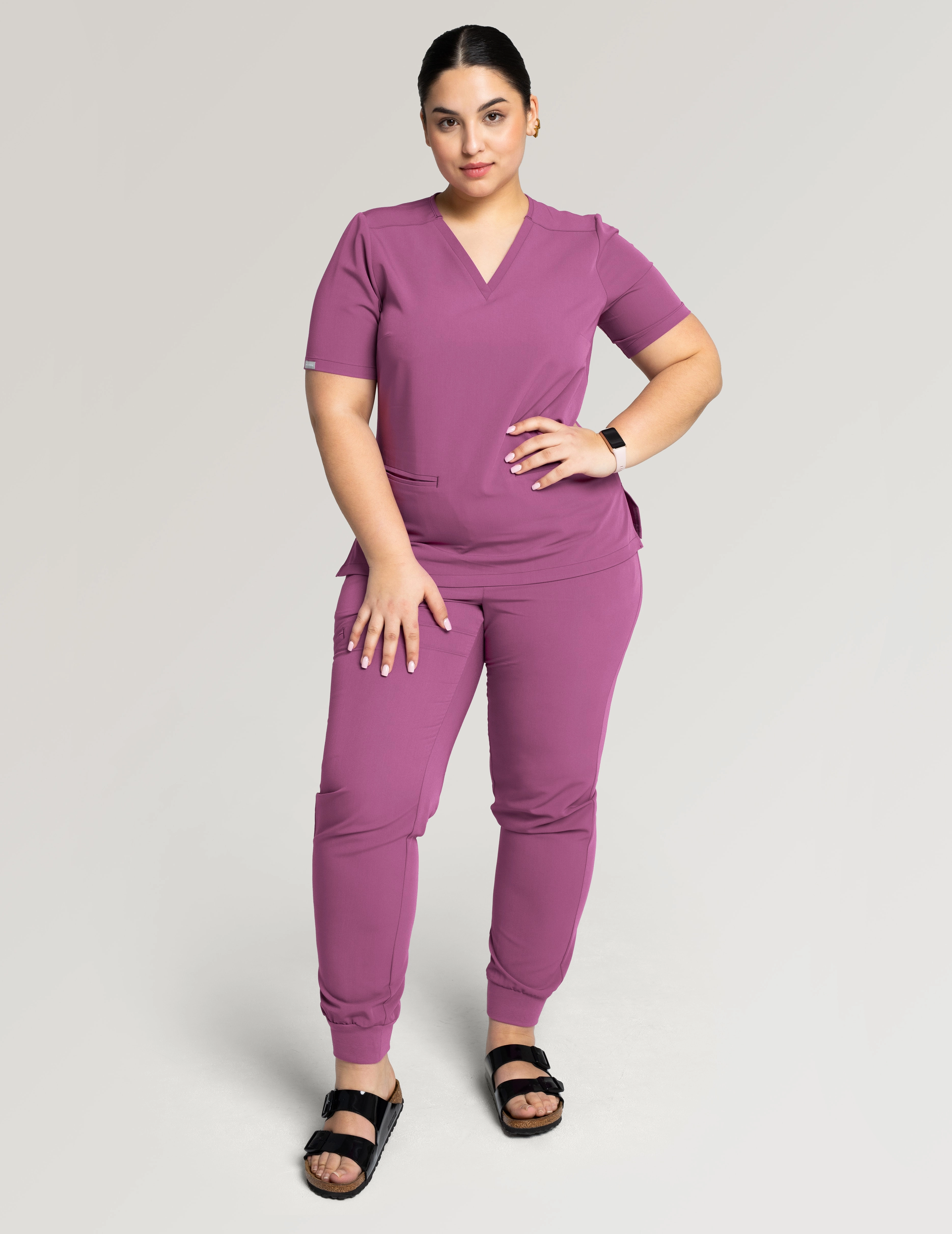 Bluza Medyczna Casy - BERRY SHAKE