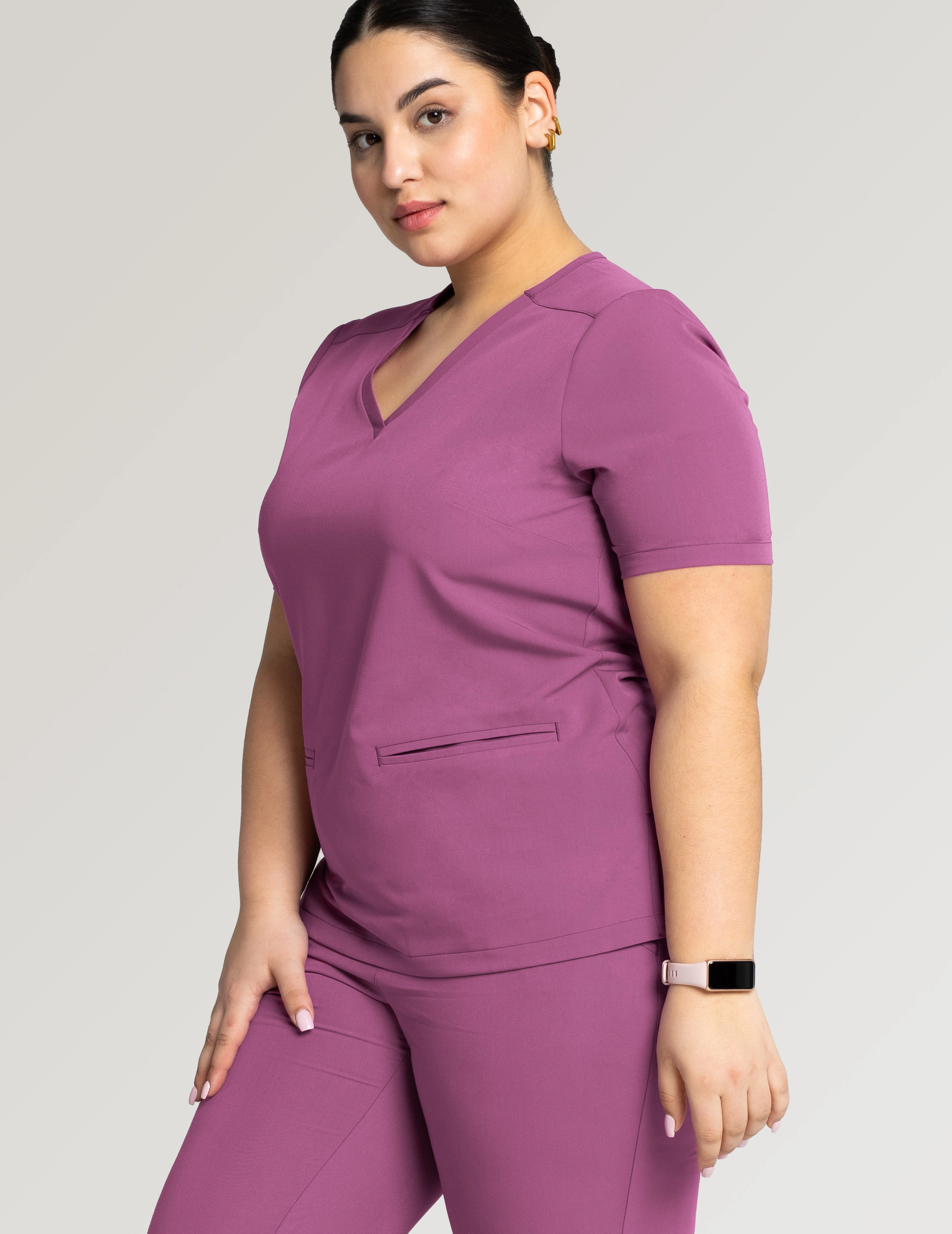 Bluza Medyczna Casy - BERRY SHAKE