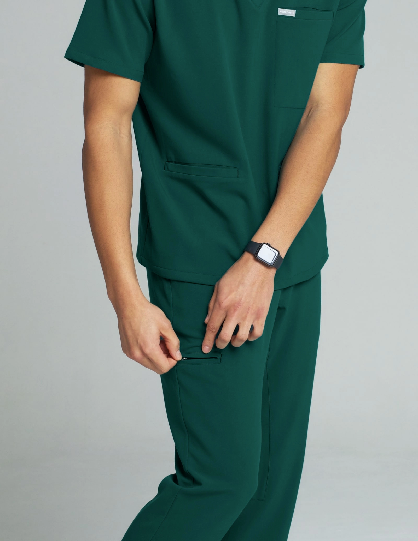 Spodnie Basic Męskie - DEEP GREEN