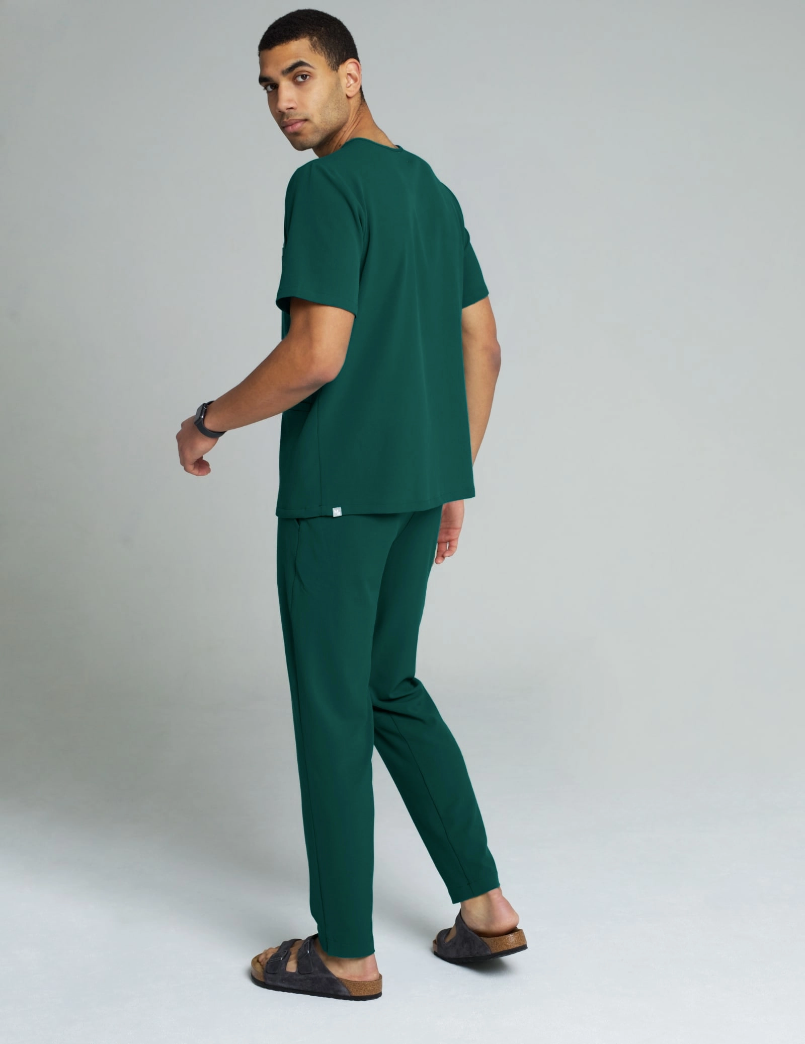 Spodnie Basic Męskie - DEEP GREEN