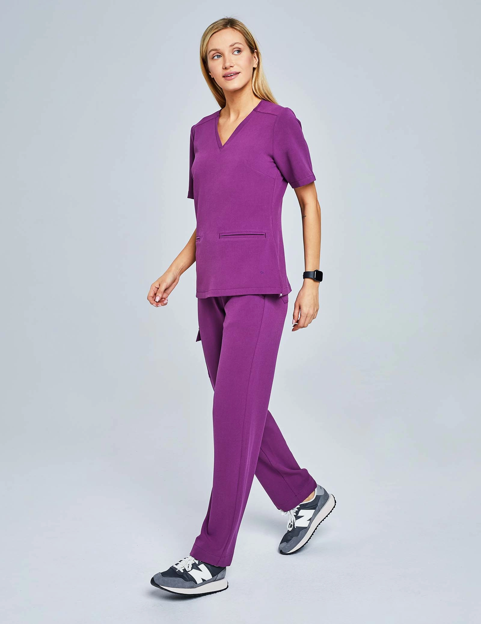 Bluza Medyczna Casy - GRAPE PURPLE