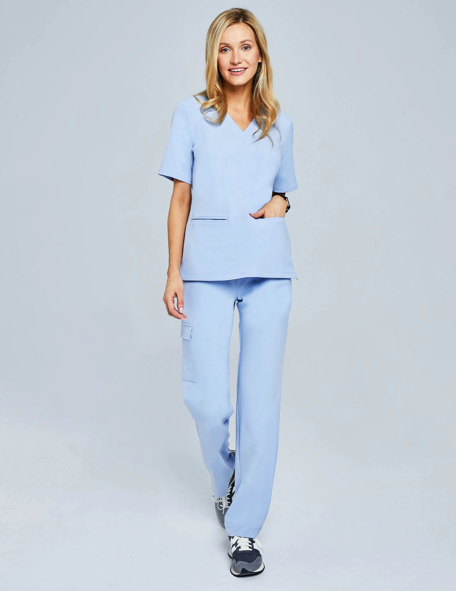 Bluza Medyczna Casy - CEIL BLUE