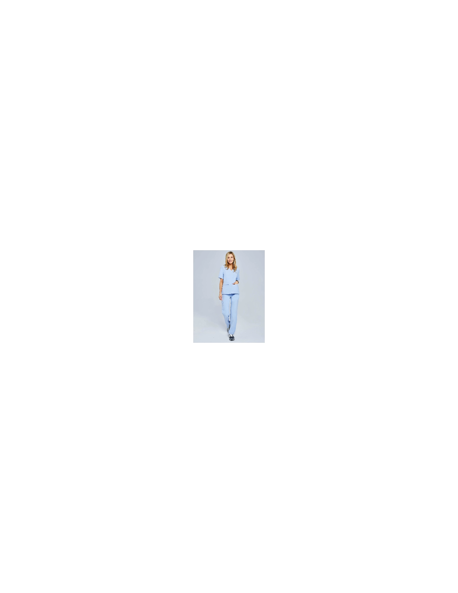 Bluza Medyczna Casy - CEIL BLUE