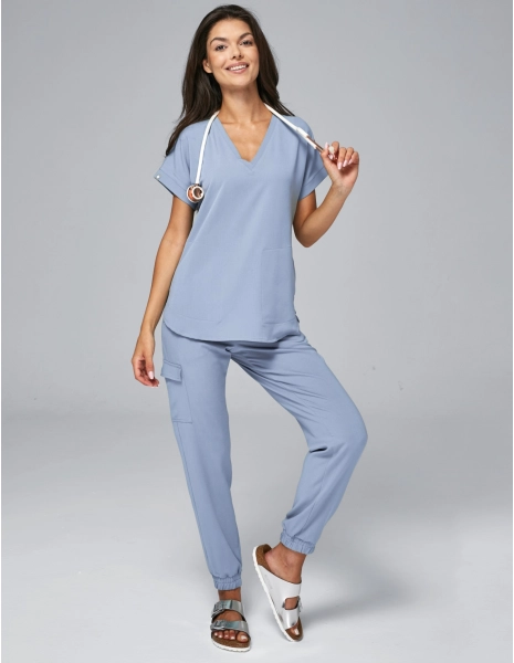 Spodnie Joggery Amelia - DUSTY GREEN