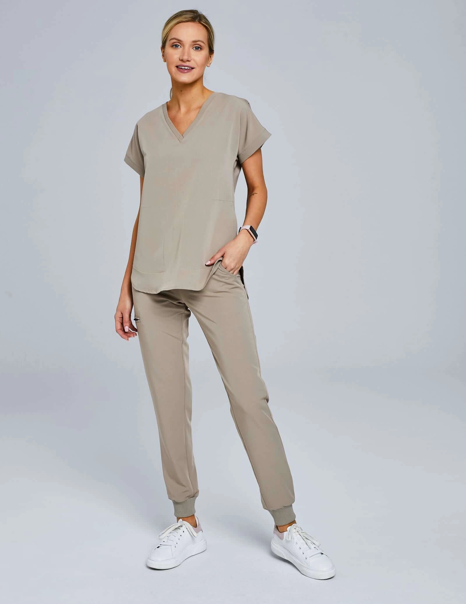 Bluza Medyczna Casy - DUSTY ROSE