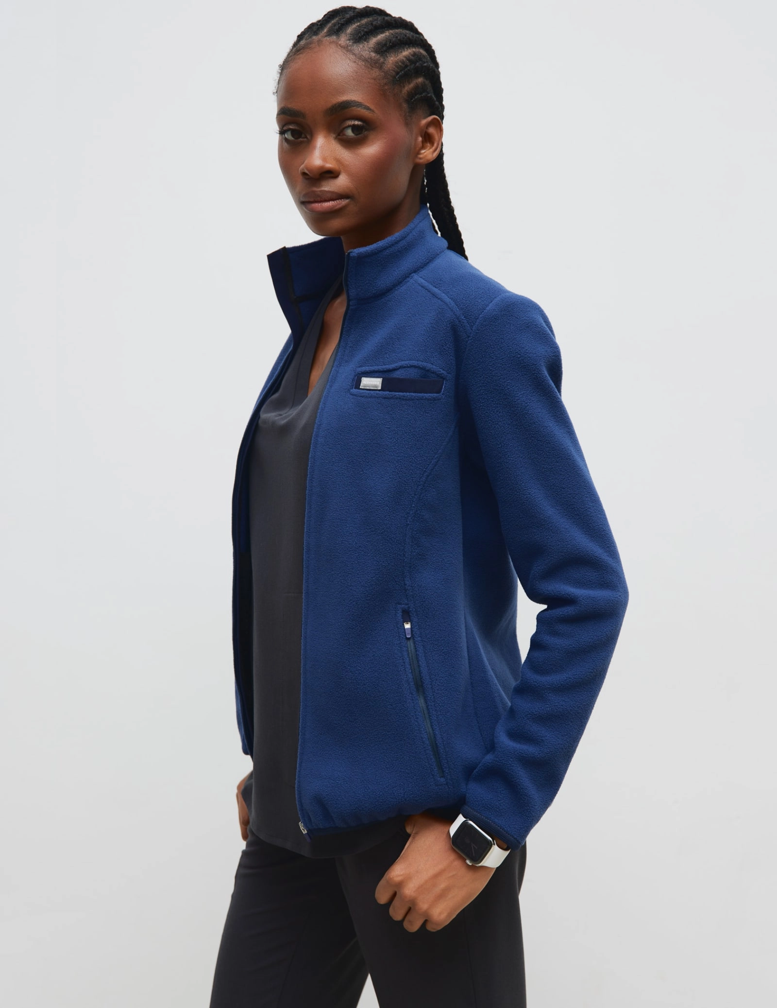 Bluza Polarowa Damska COZY HEAT - NAVY