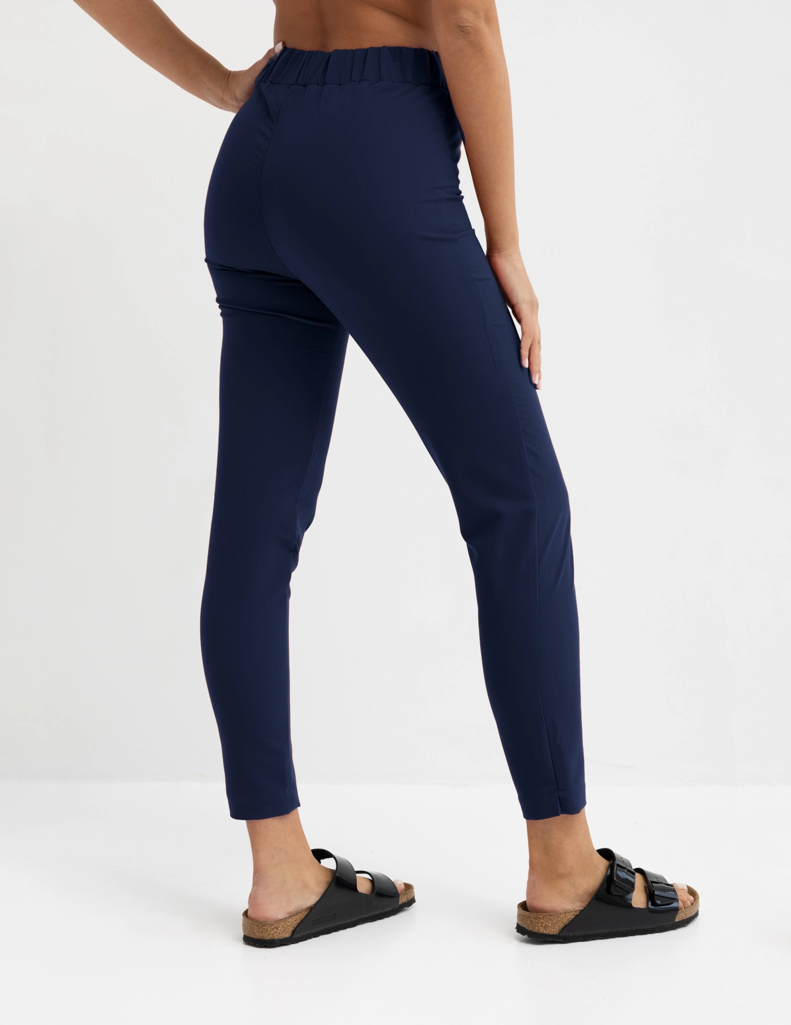 Spodnie Damskie Slim Fit - NAVY