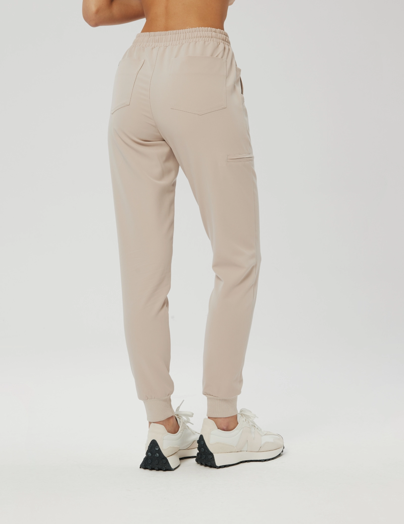 Spodnie damskie Joggery - COCONUT