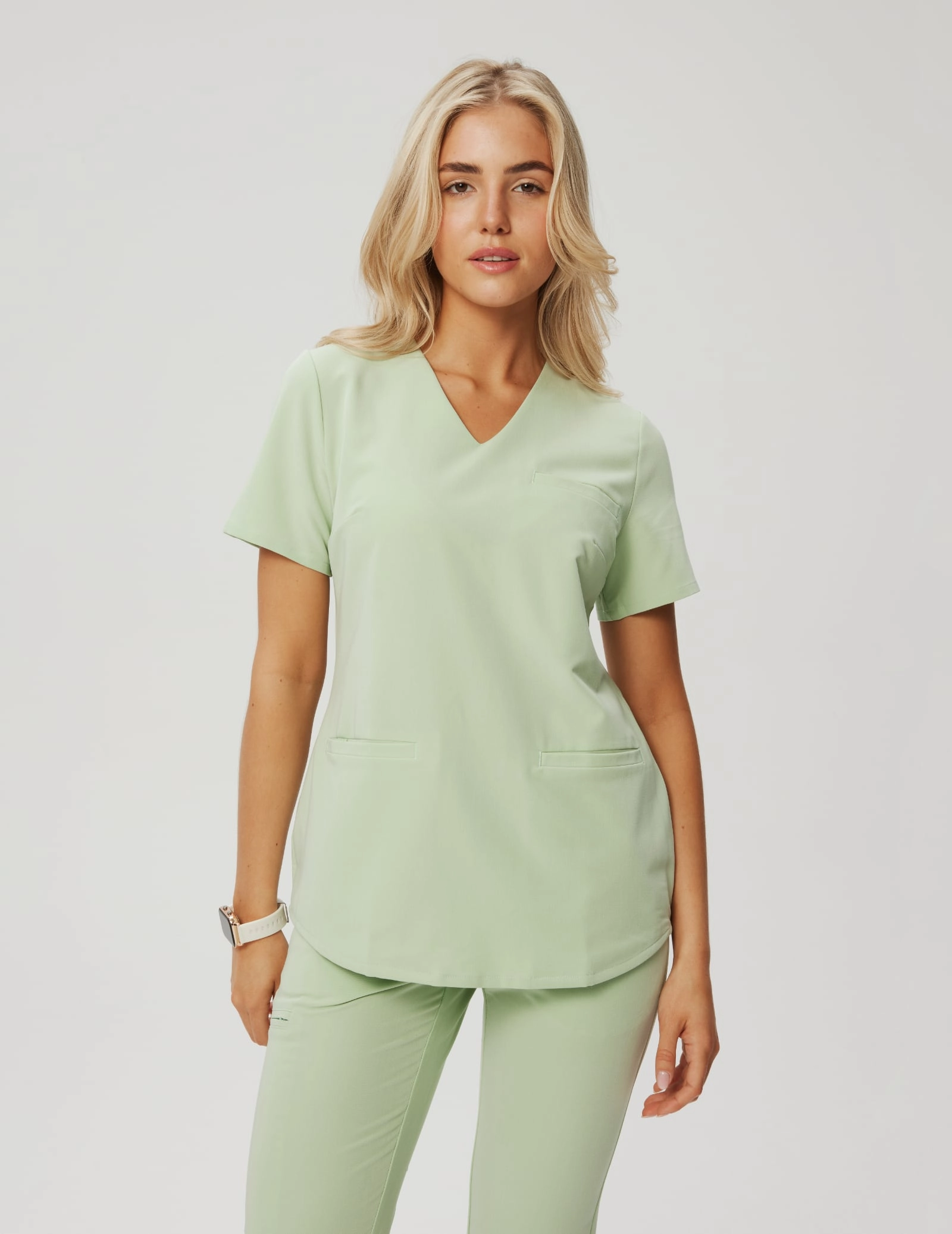 Bluza Medyczna Grace - MATCHA LATTE Bluza Medyczna Grace - MATCHA LATTE