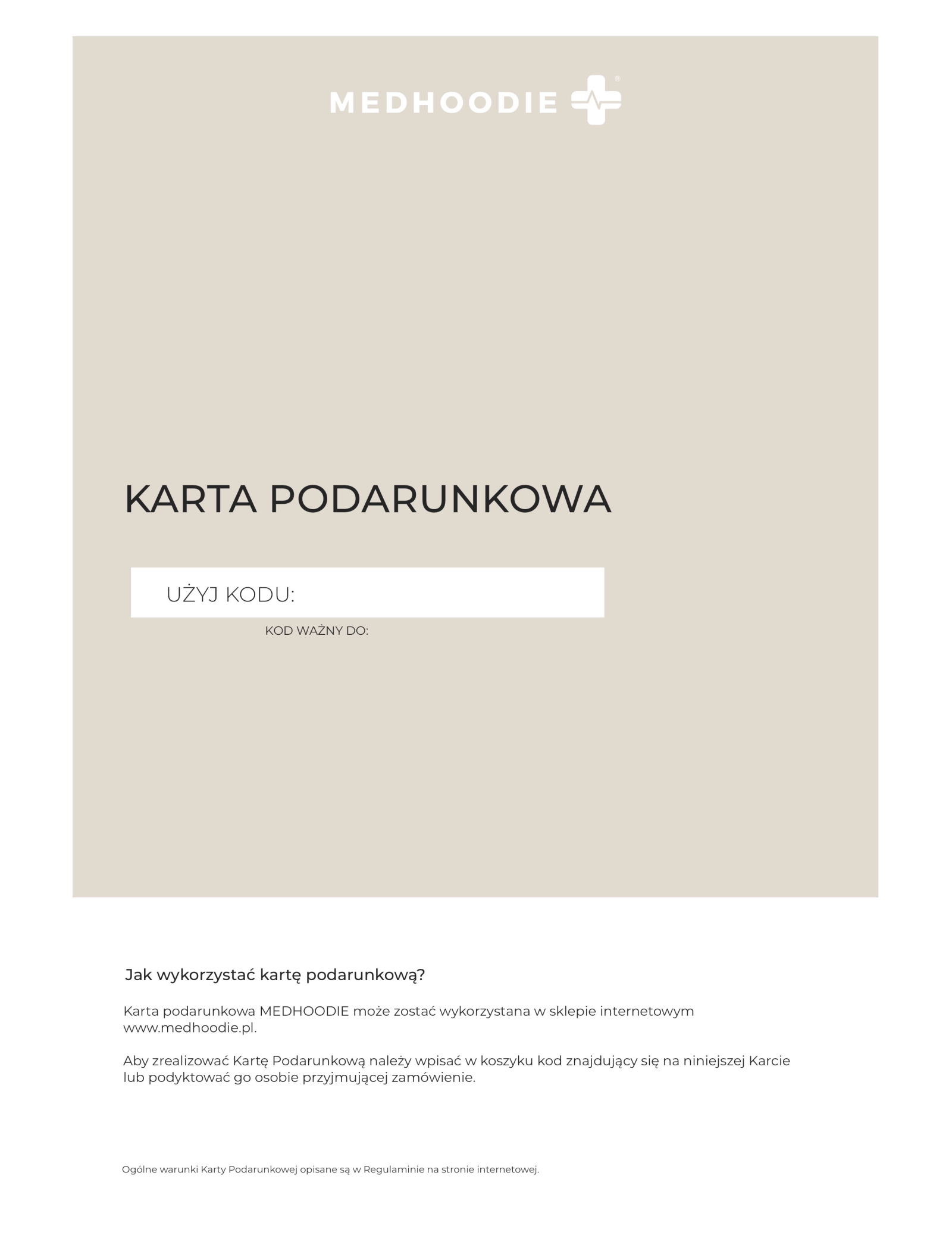 karta-podarunkowa karta-podarunkowa