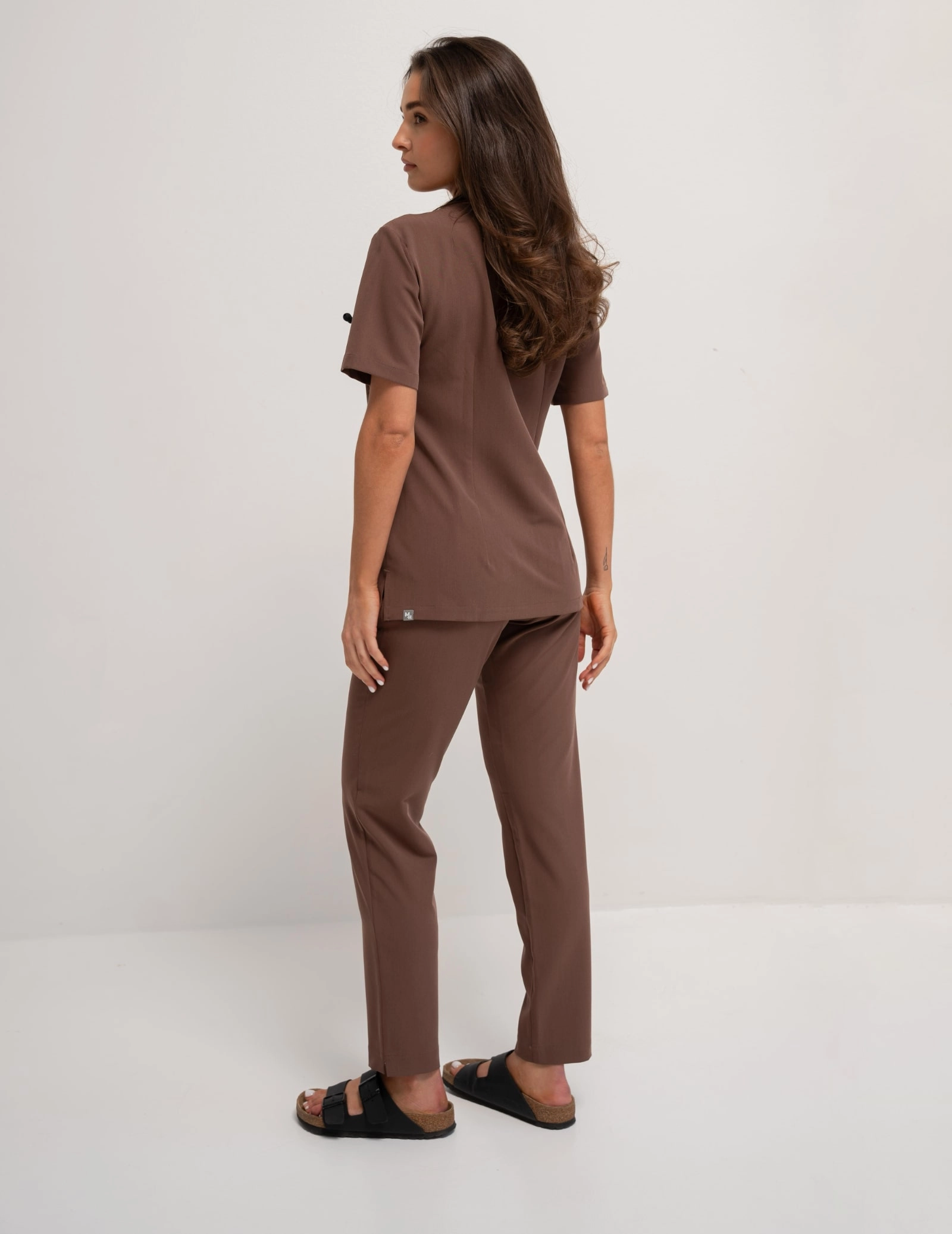 Bluza Medyczna Casy- MILKY BROWN