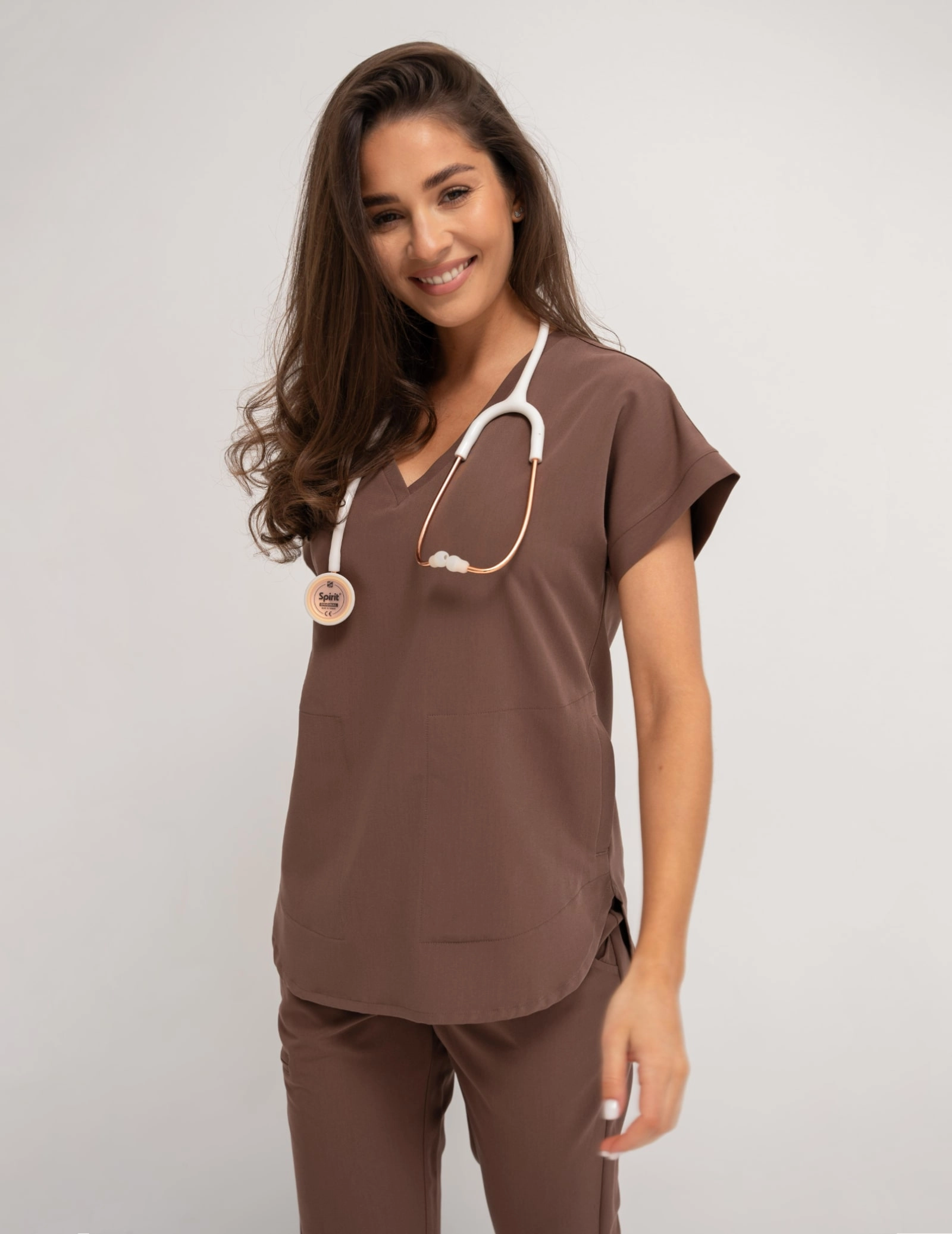 Bluza Medyczna Kendall - MILKY BROWN Bluza Medyczna Kendall - MILKY BROWN