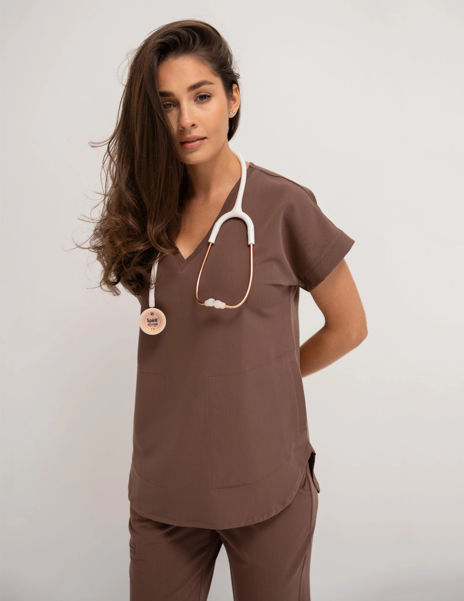 Bluza Medyczna Kendall - MILKY BROWN Bluza Medyczna Kendall - MILKY BROWN