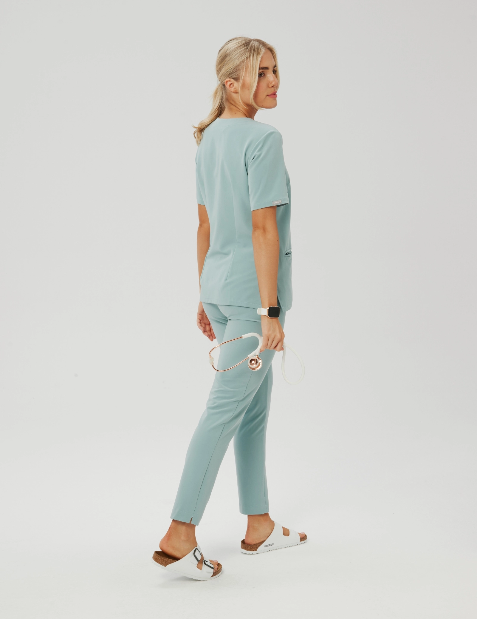 Bluza Medyczna Casy- ICE BLUE