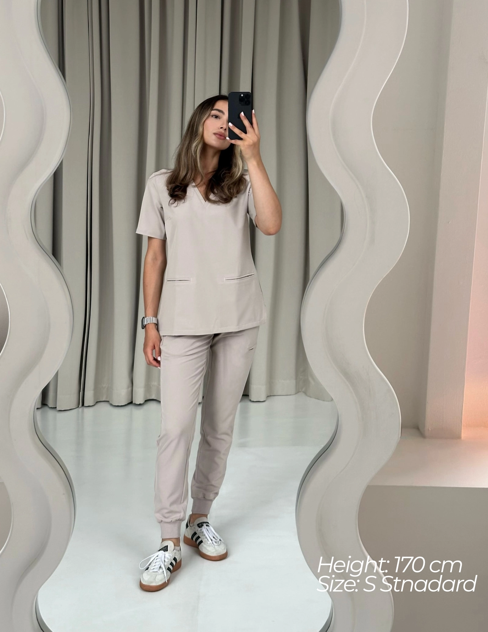 Bluza Medyczna Casy- COCONUT
